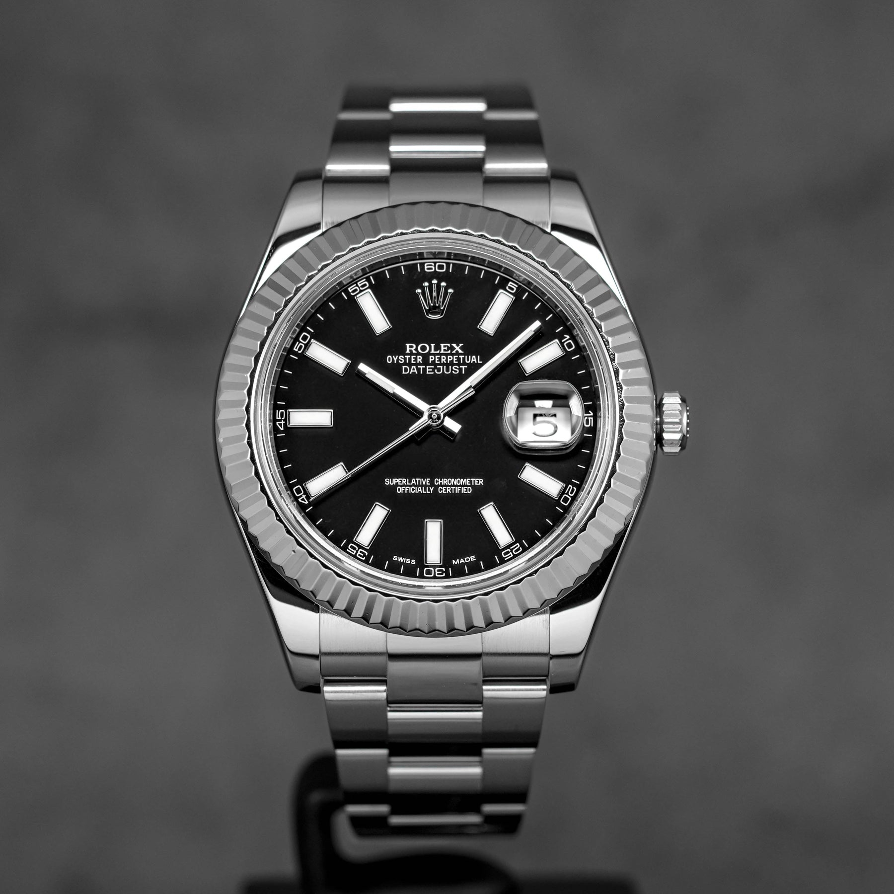 DATEJUST II BLACK DIAL (2015)