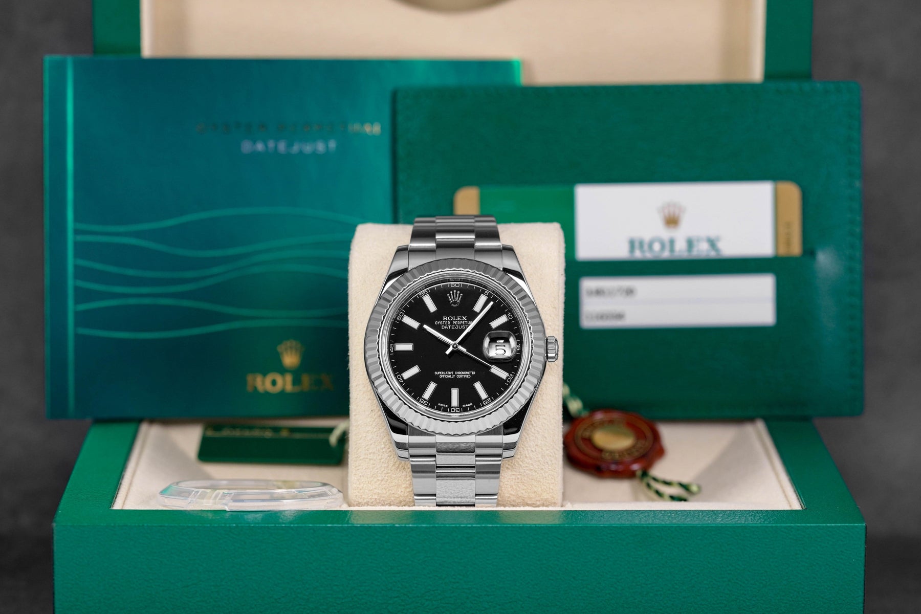 DATEJUST II BLACK DIAL (2015)