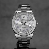 Harga Rolex Datejust II Silver Arabic