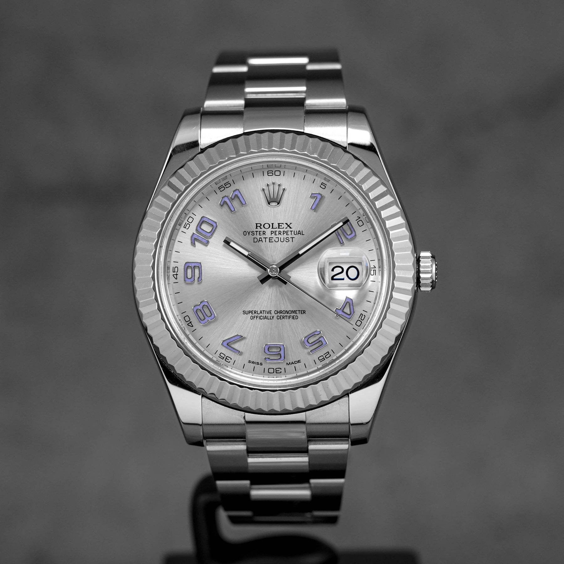 Harga Rolex Datejust II Silver Arabic