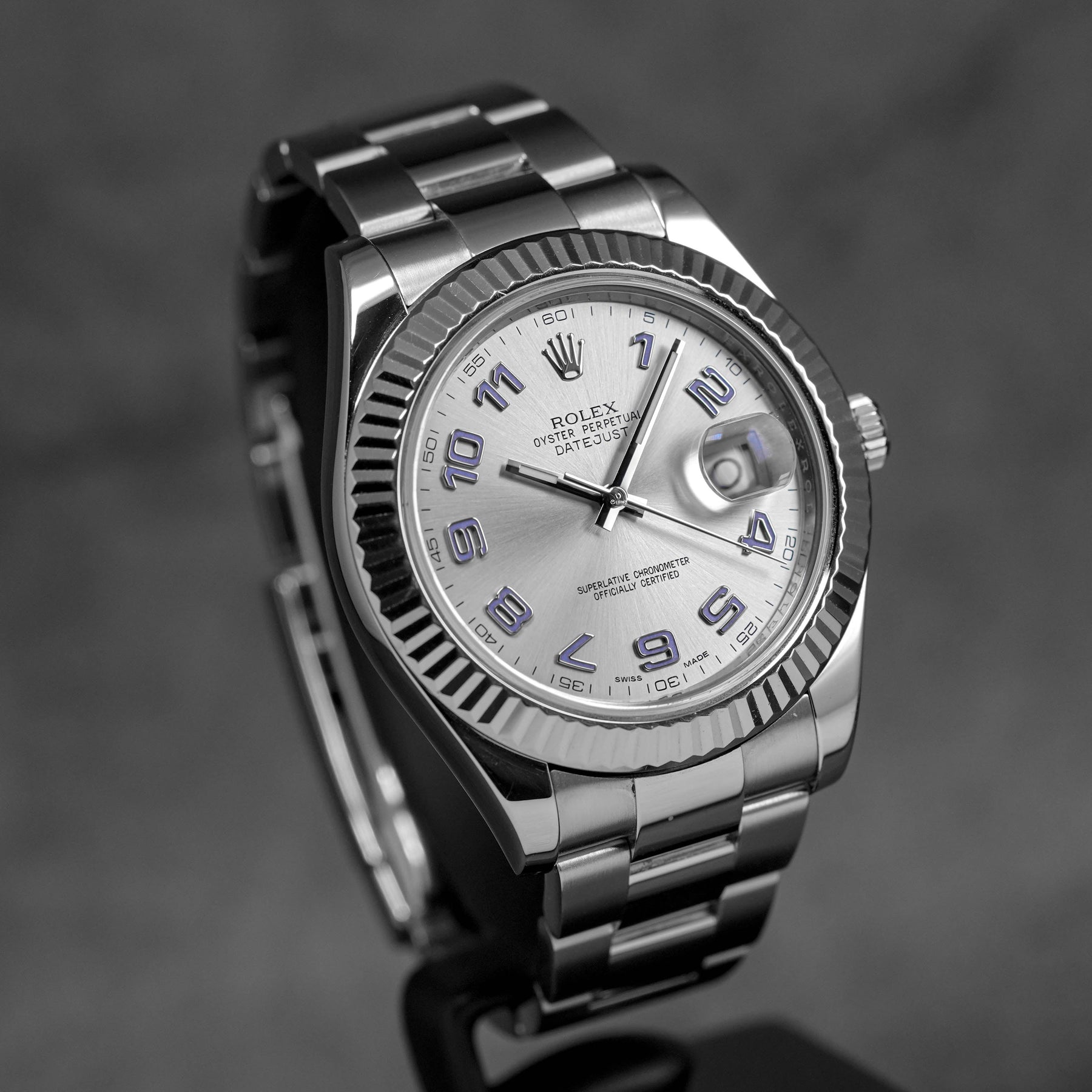 Harga Rolex Datejust II Silver Arabic