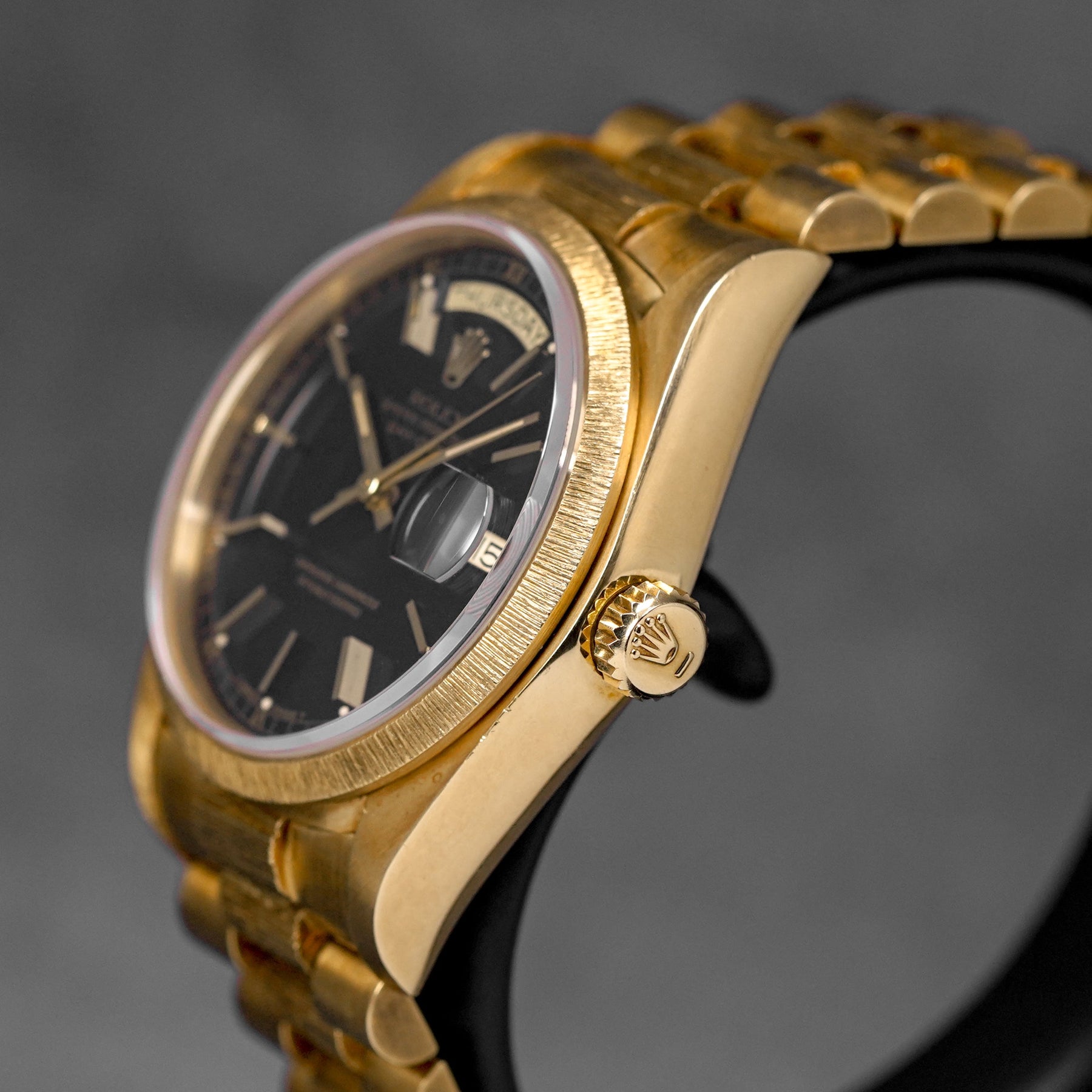 Harga Rolex Daydate 18078 Bark Finish Indonesia