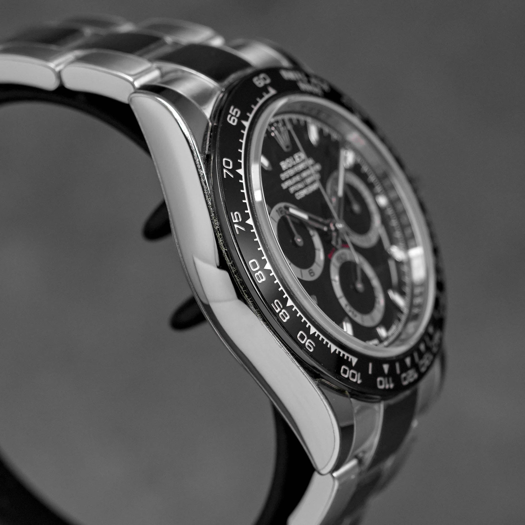 DAYTONA STEEL BLACK DIAL CERAMIC BEZEL (2017)
