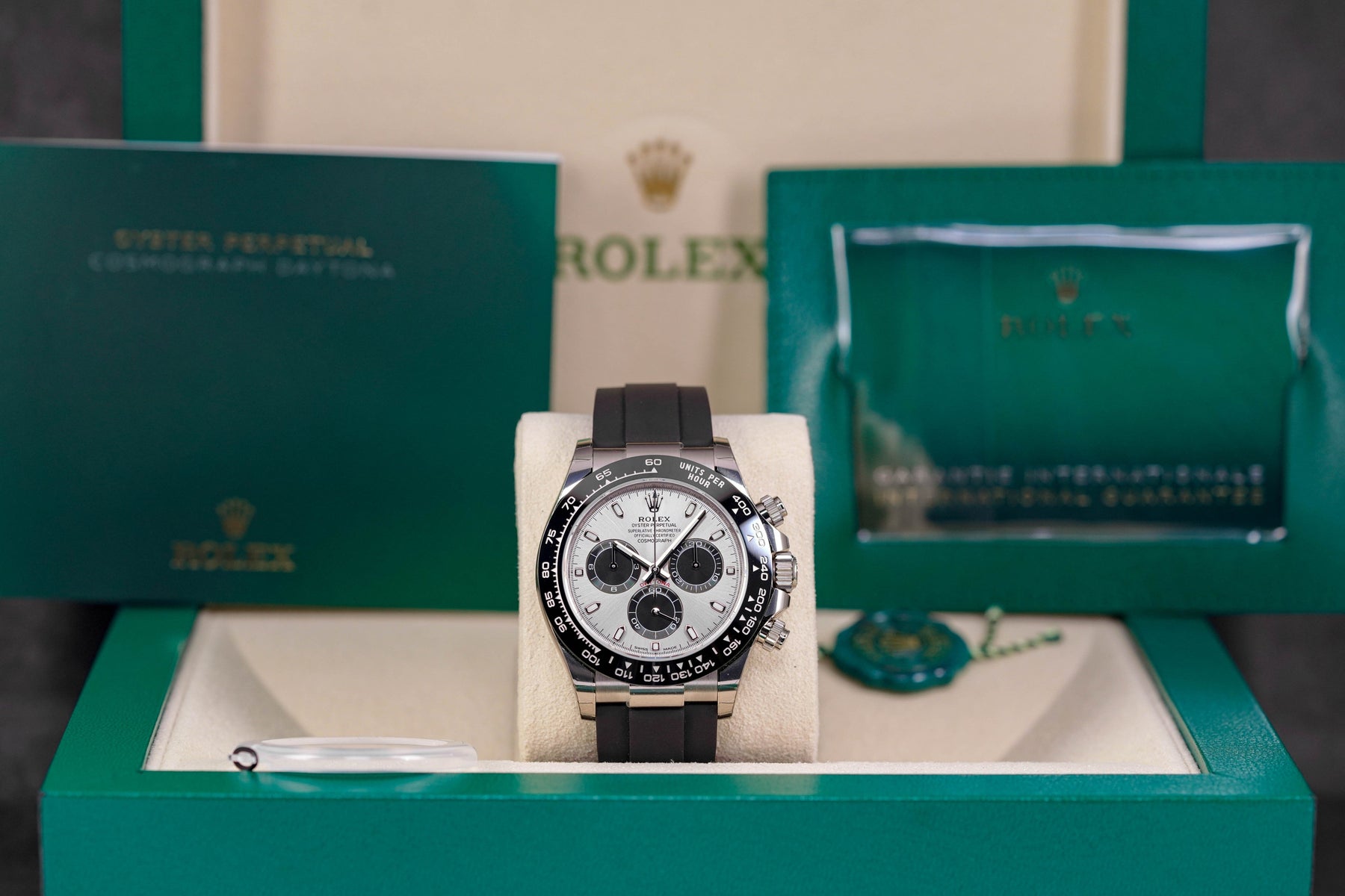 DAYTONA OYSTERFLEX WHITEGOLD GREY DIAL (2022)