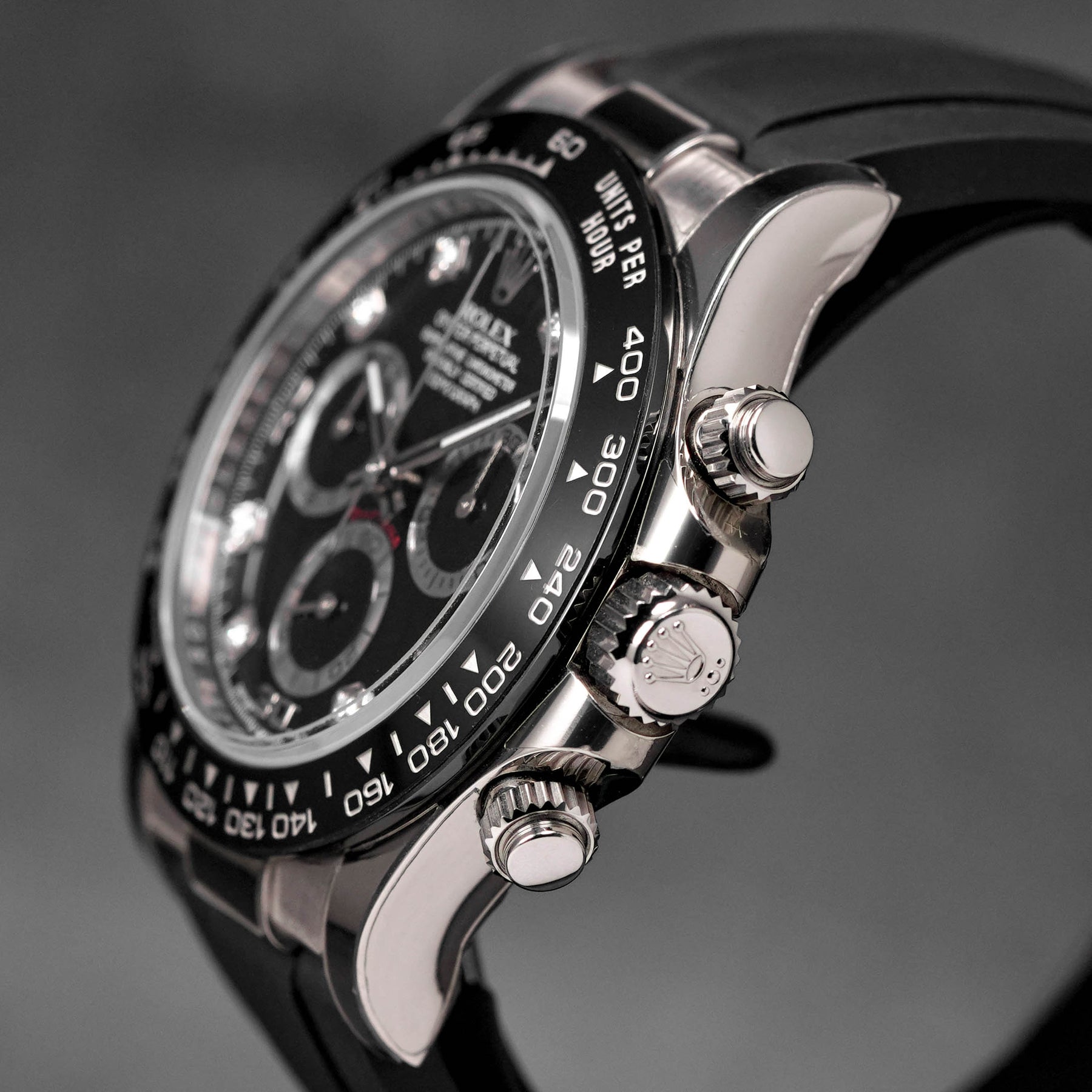 DAYTONA OYSTERFLEX WHITEGOLD BLACK DIAMOND DIAL (2020)