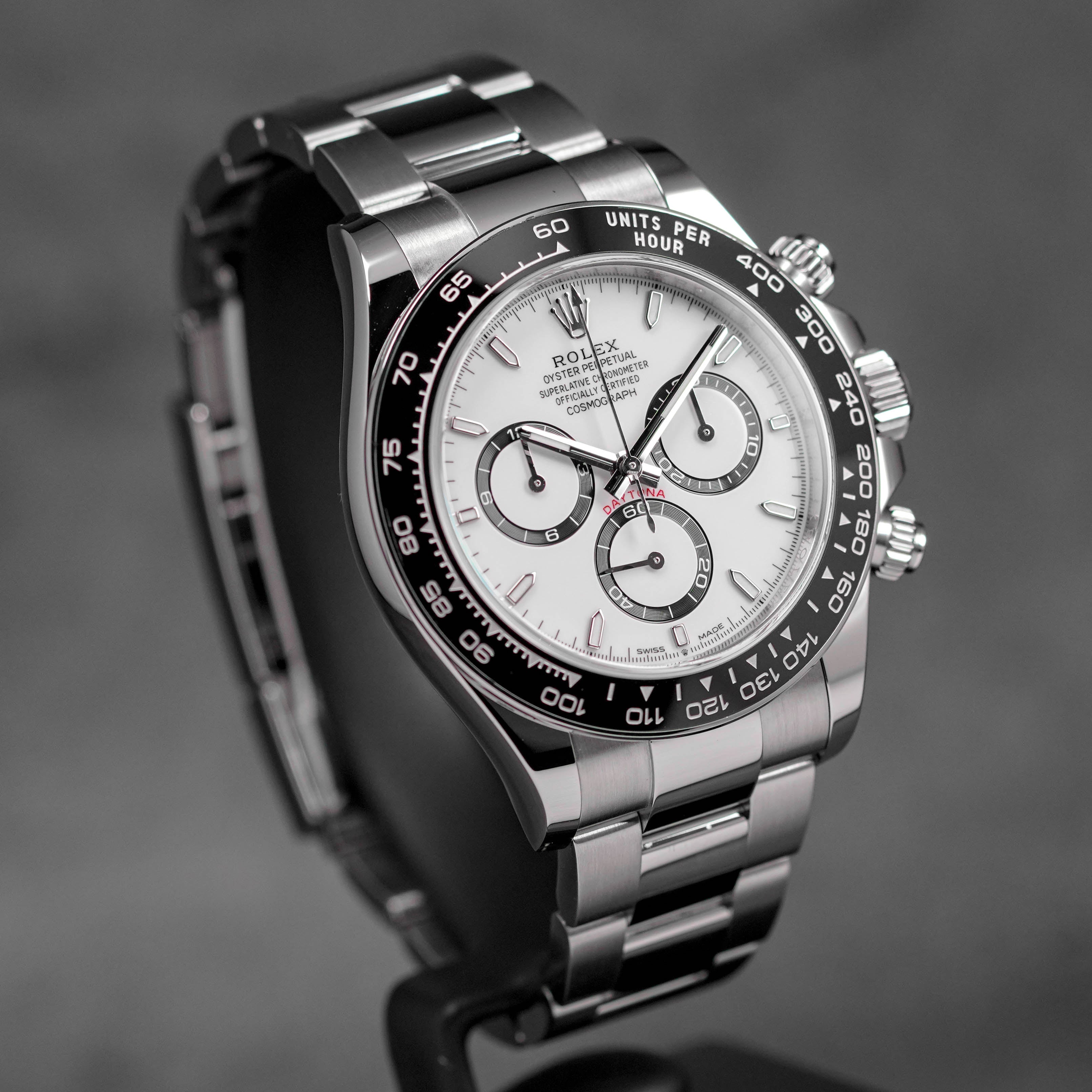 DAYTONA CERAMIC WHITE PANDA RING BEZEL (2024)