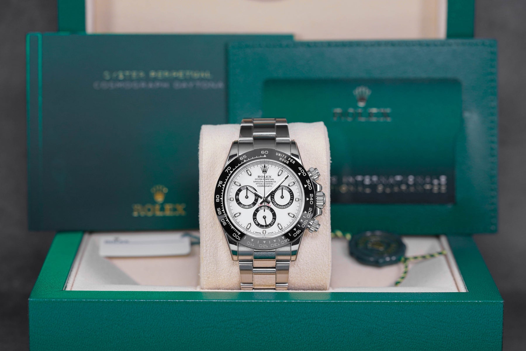 DAYTONA WHITE PANDA DIAL CERAMIC BEZEL (2022)