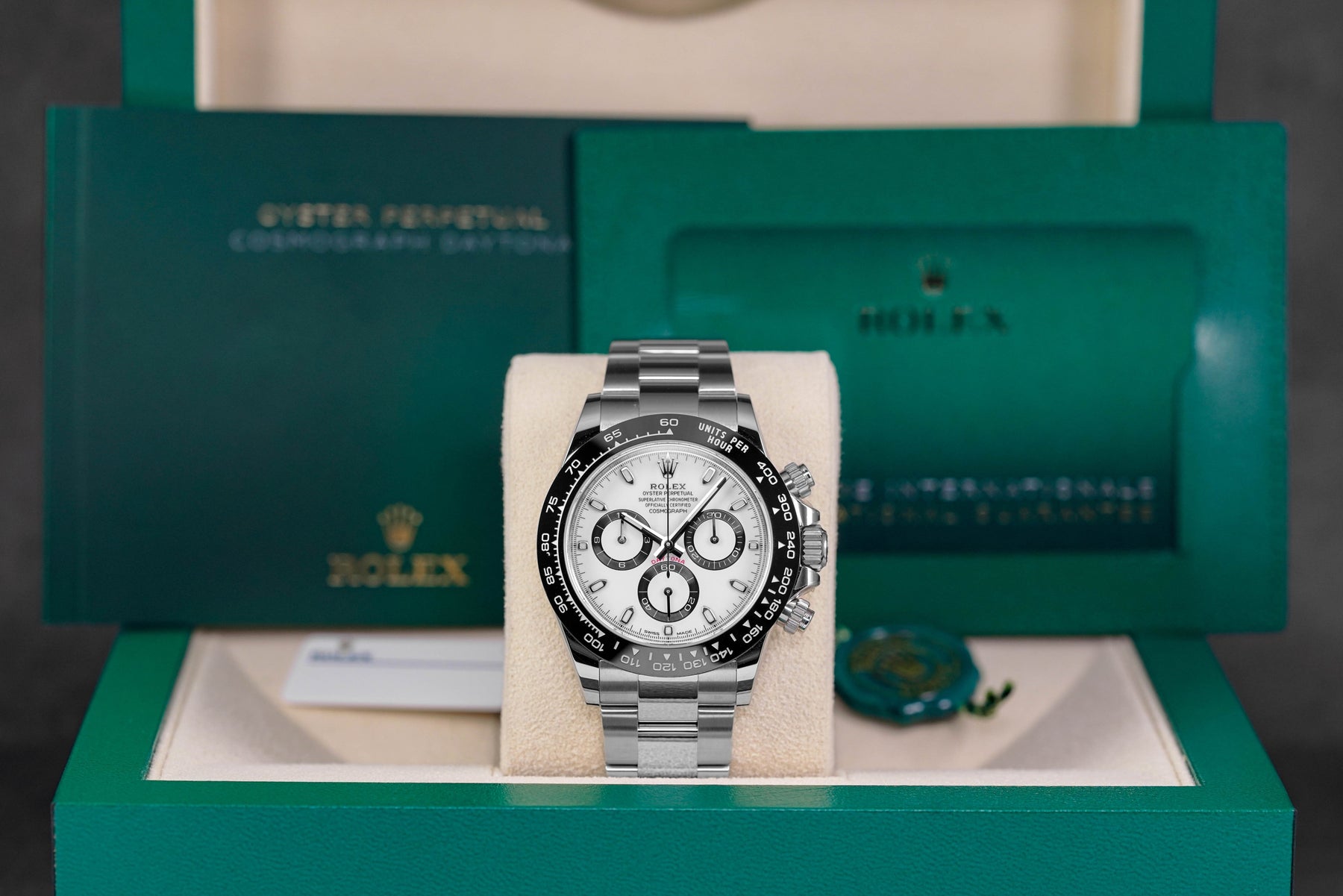 DAYTONA WHITE PANDA DIAL CERAMIC BEZEL (2022)