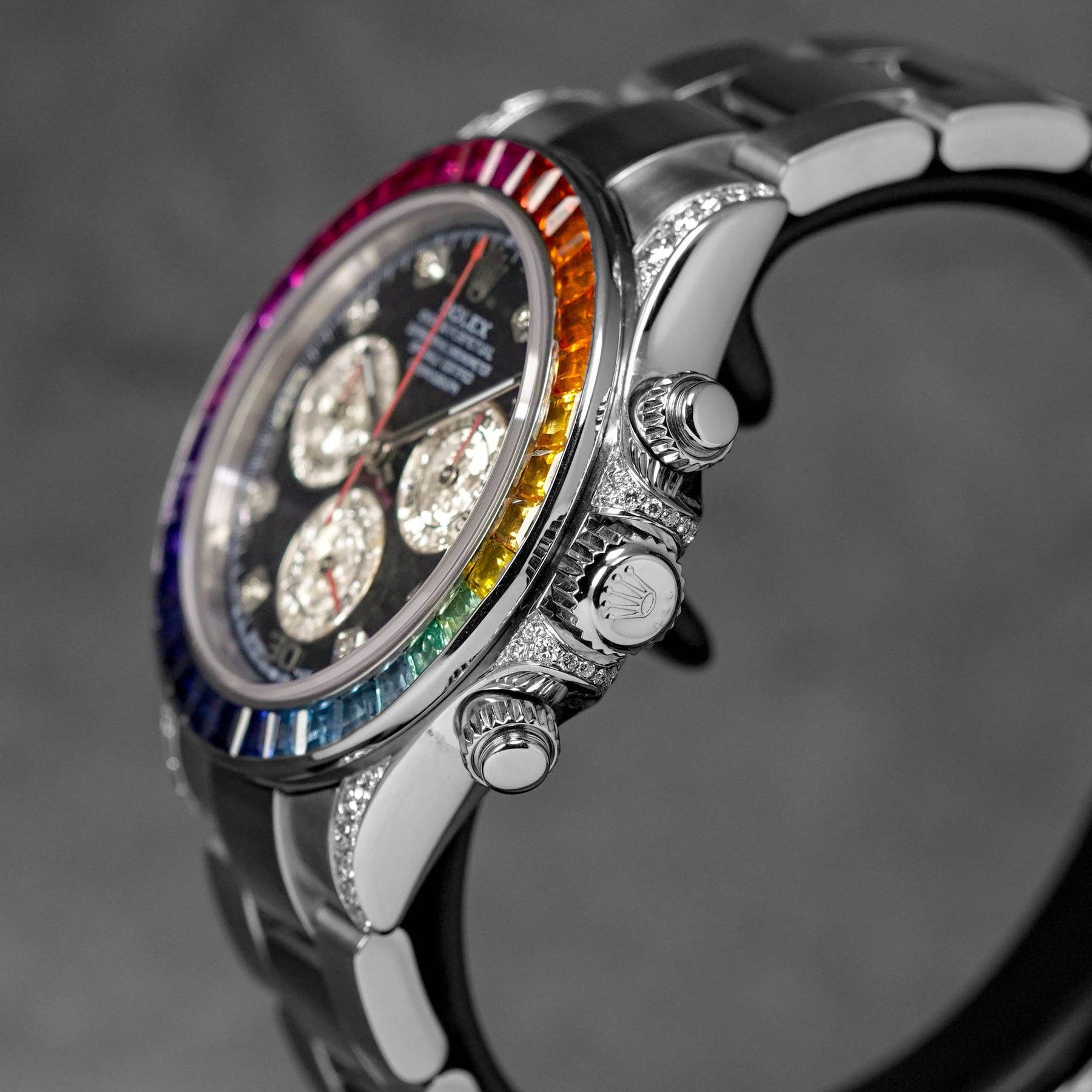 Harga Rolex Daytona Rainbow Black Indonesia