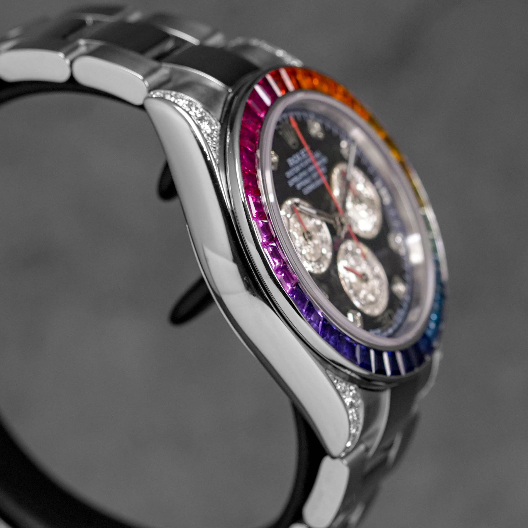 Harga Rolex Daytona Rainbow Black Indonesia