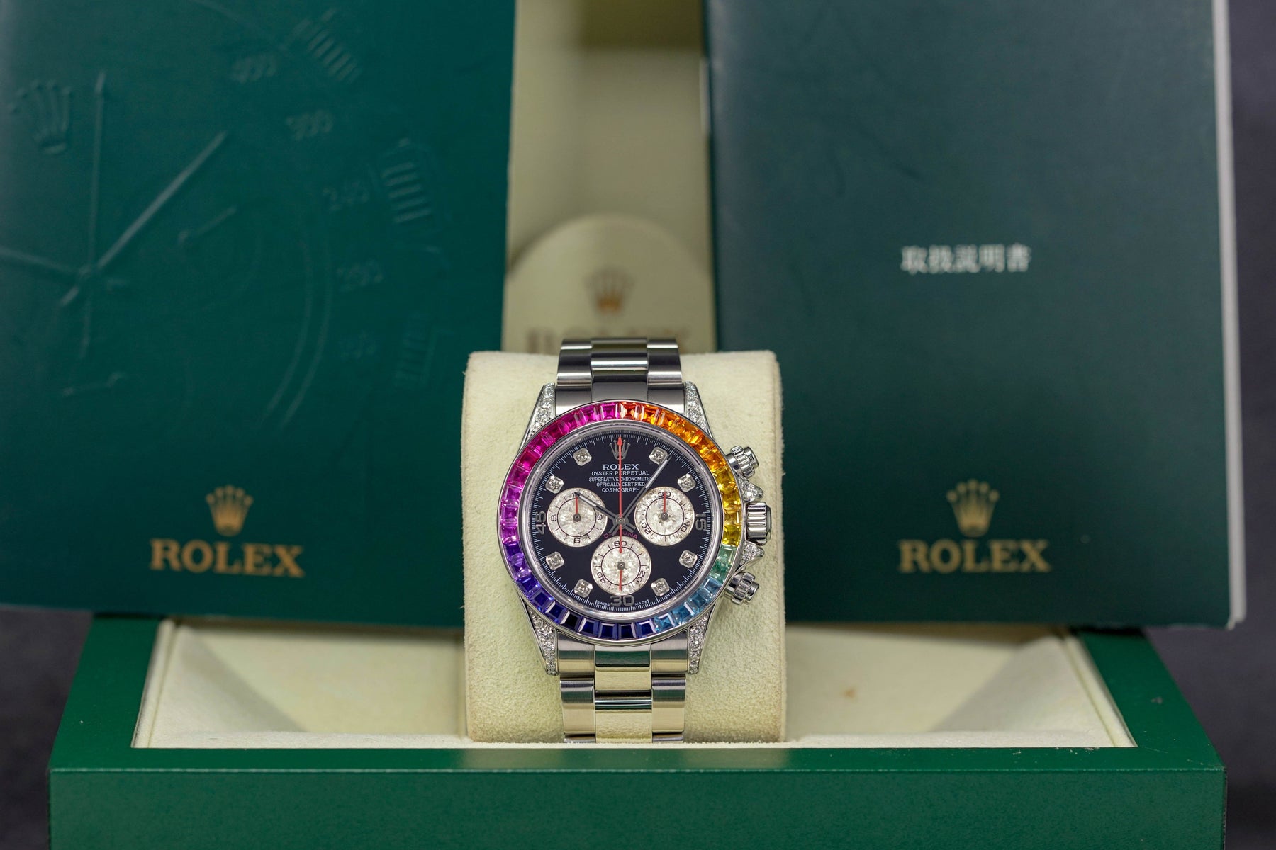 Harga Rolex Daytona Rainbow Black Indonesia