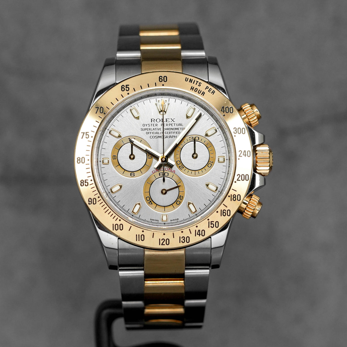Harga Rolex Daytona Yellowgold Grey Indonesia