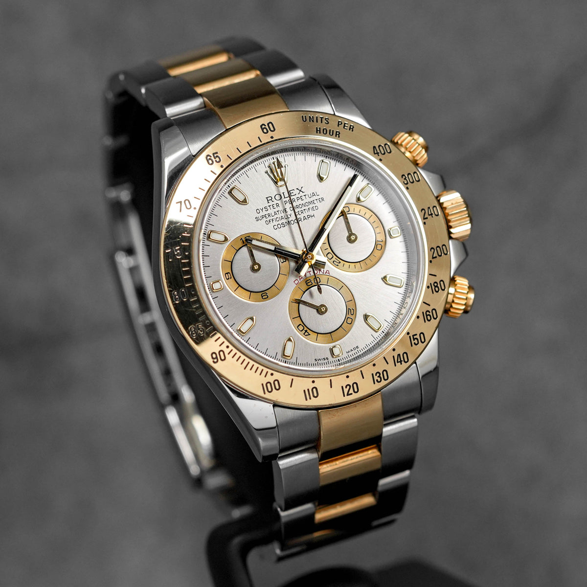 Harga Rolex Daytona Yellowgold Grey Indonesia