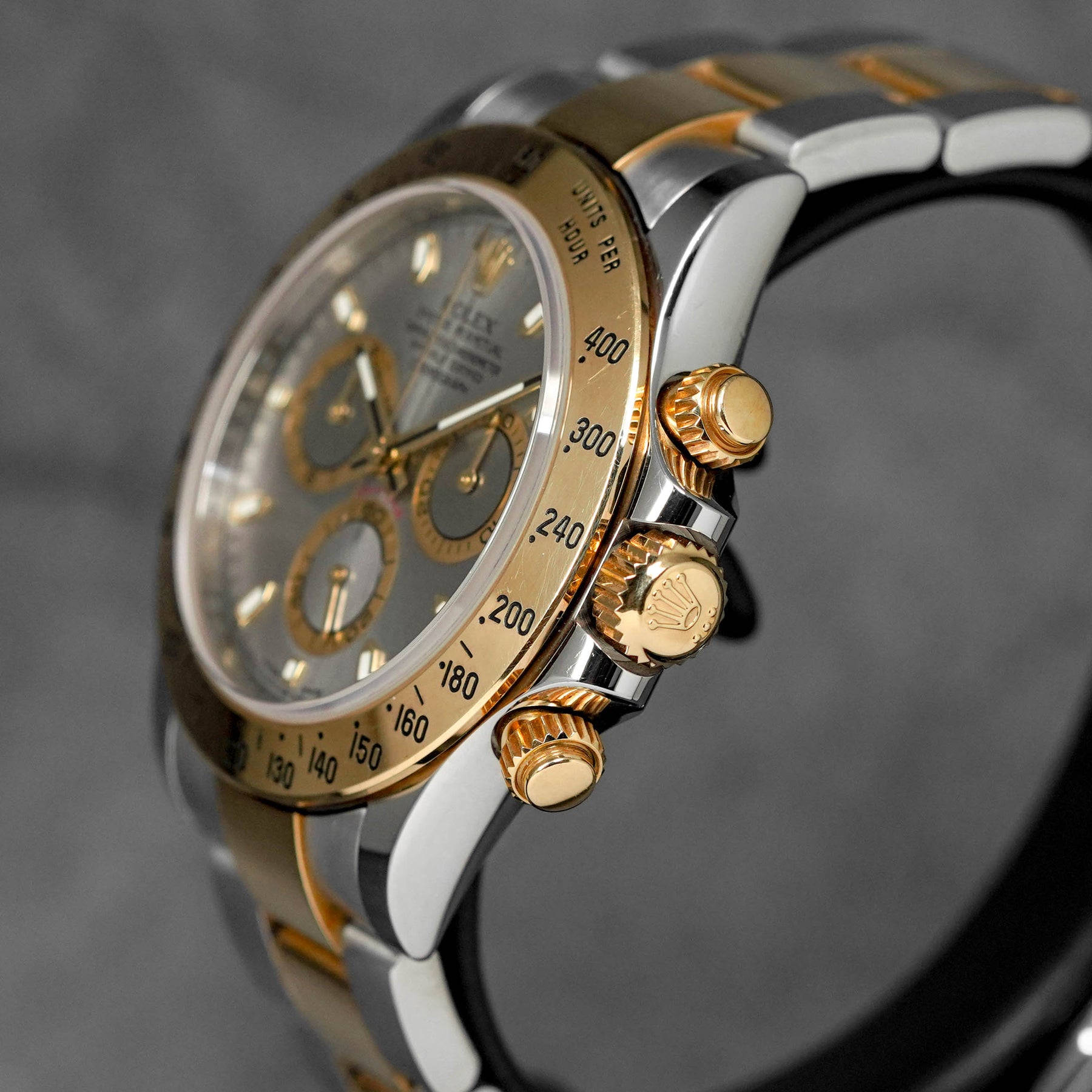 Harga Rolex Daytona Yellowgold Grey Indonesia