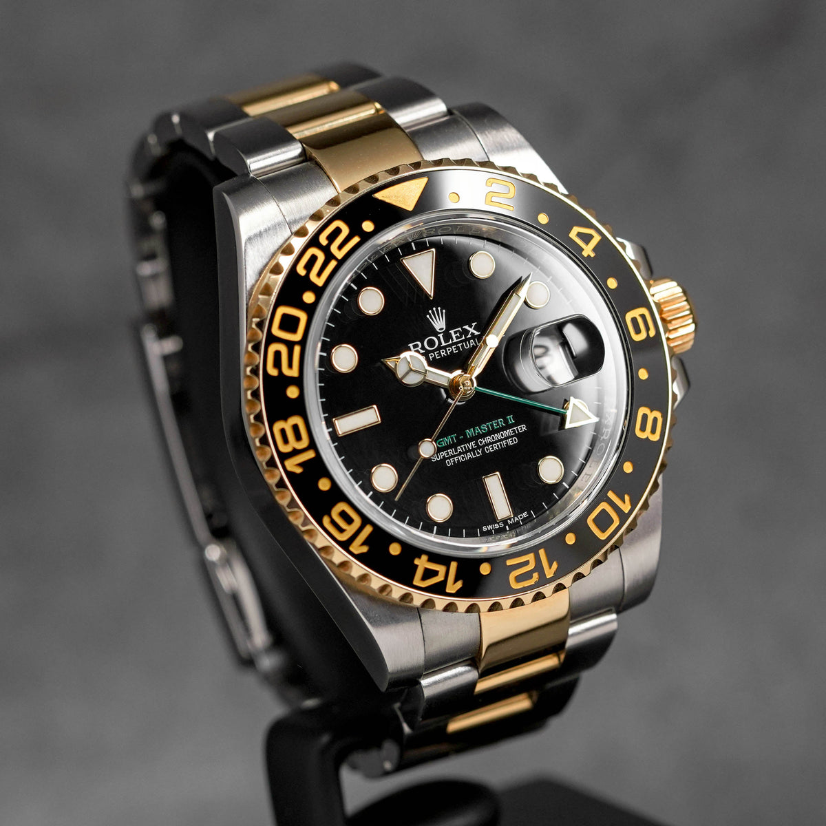 Harga Rolex GMT Master II Yellowgold Black Indonesia