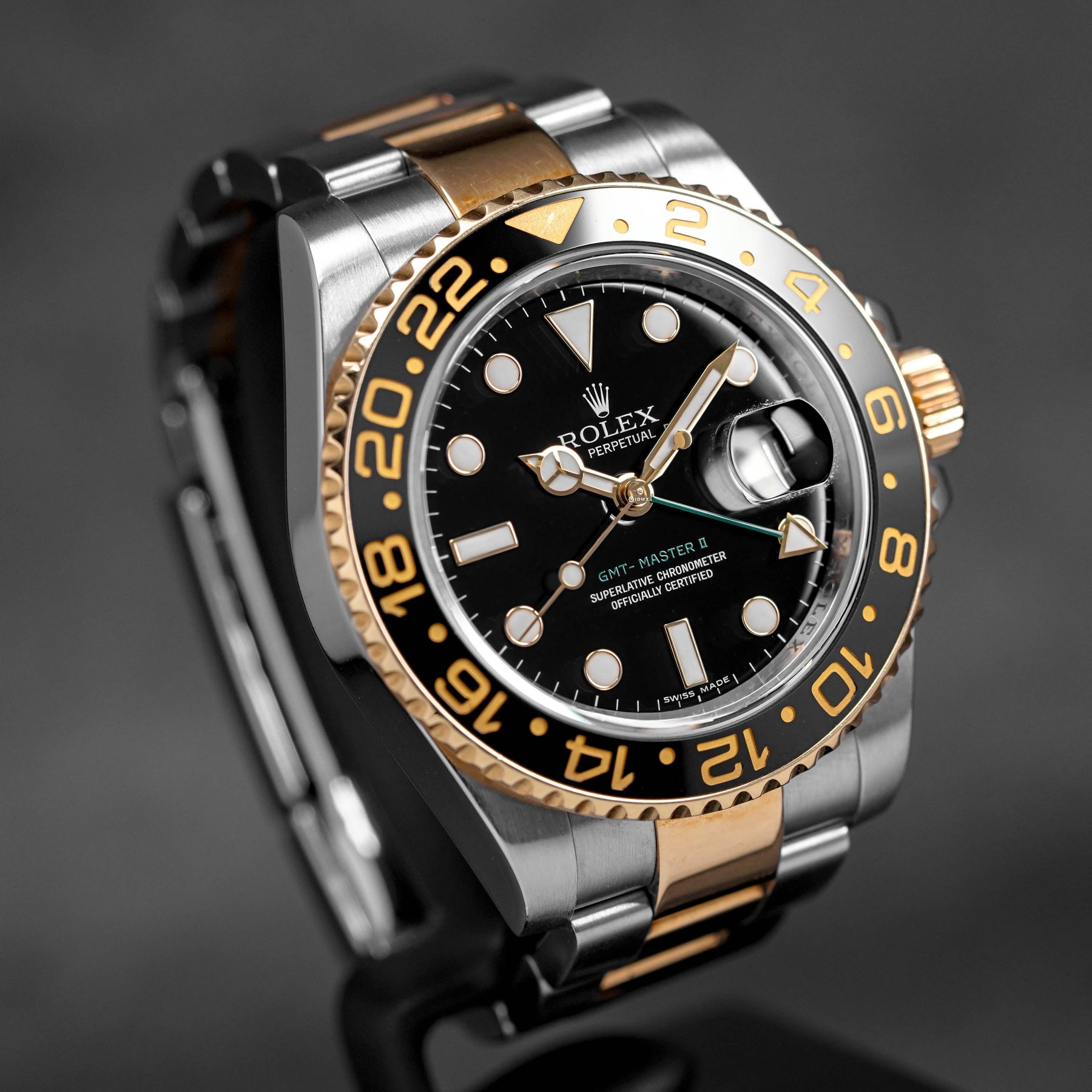 Harga Rolex GMT Master II Yellowgold Black Indonesia