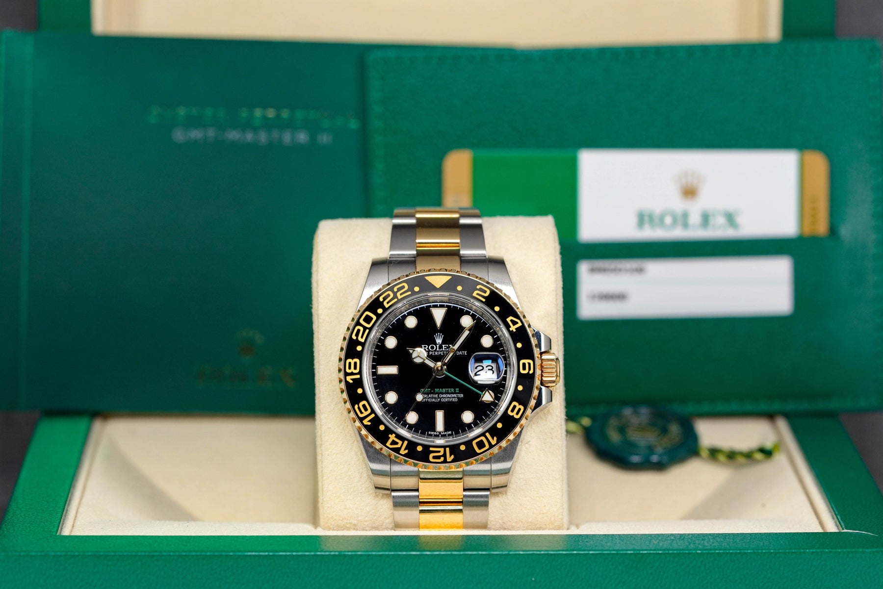 Harga Rolex GMT Master II Yellowgold Black Indonesia