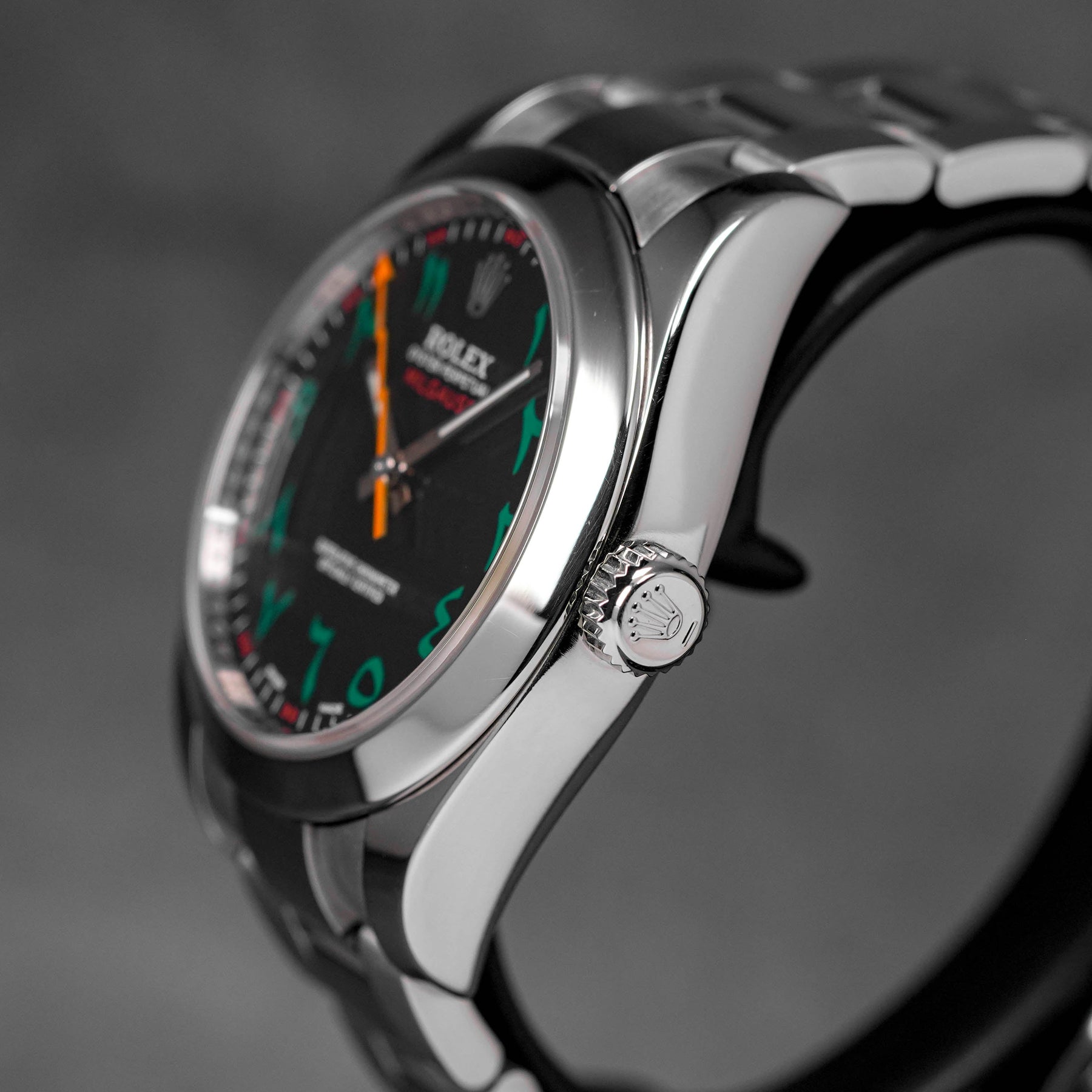 Harga Rolex Milgaus Black Arabic Indonesia