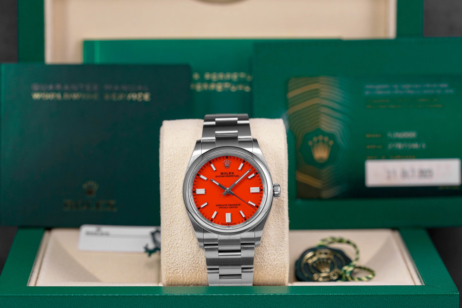 Harga Rolex Oyster Perpetual Red Coral Indonesia
