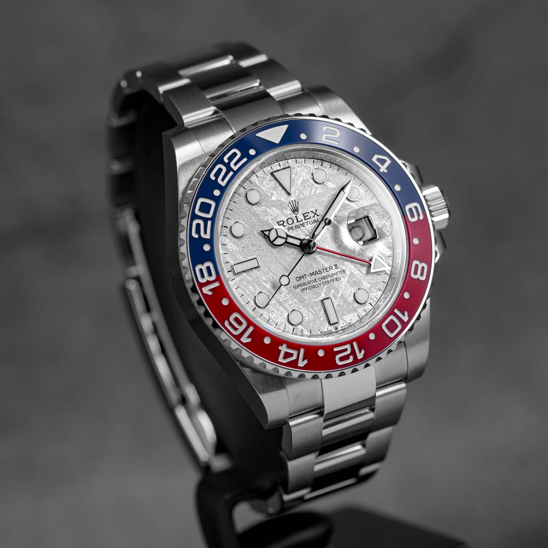 GMT MASTER-II PEPSI WHITEGOLD METEORITE DIAL (2021)