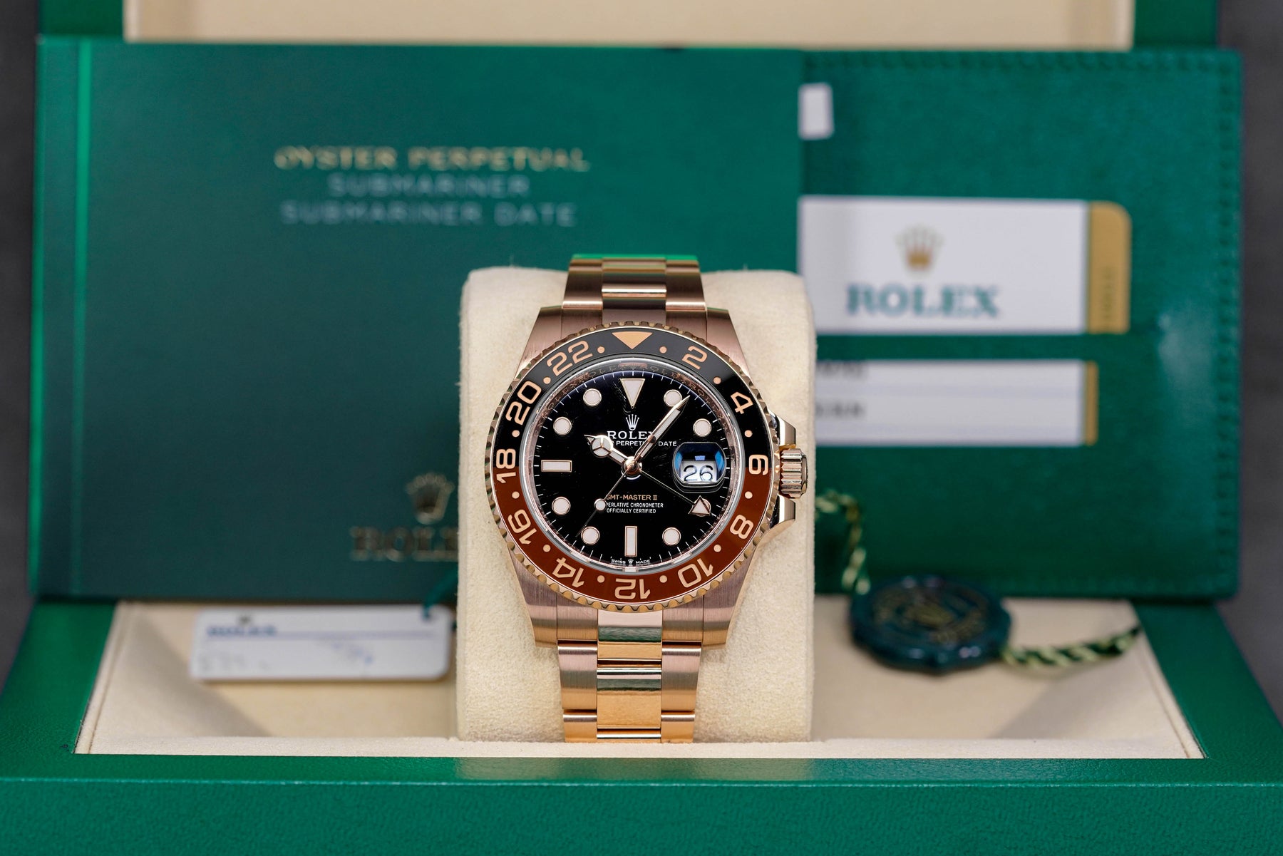 Harga Rolex Rootbeer Rosegold Indonesia