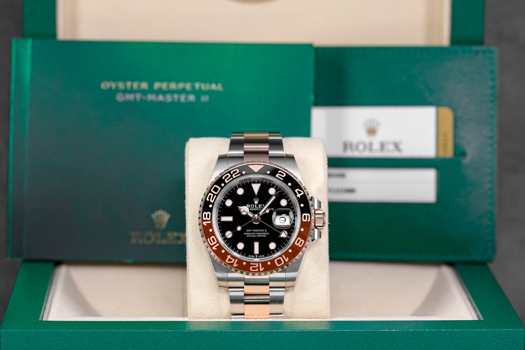 GMT MASTER-II ROOTBEER TWOTONE ROSEGOLD (2019)