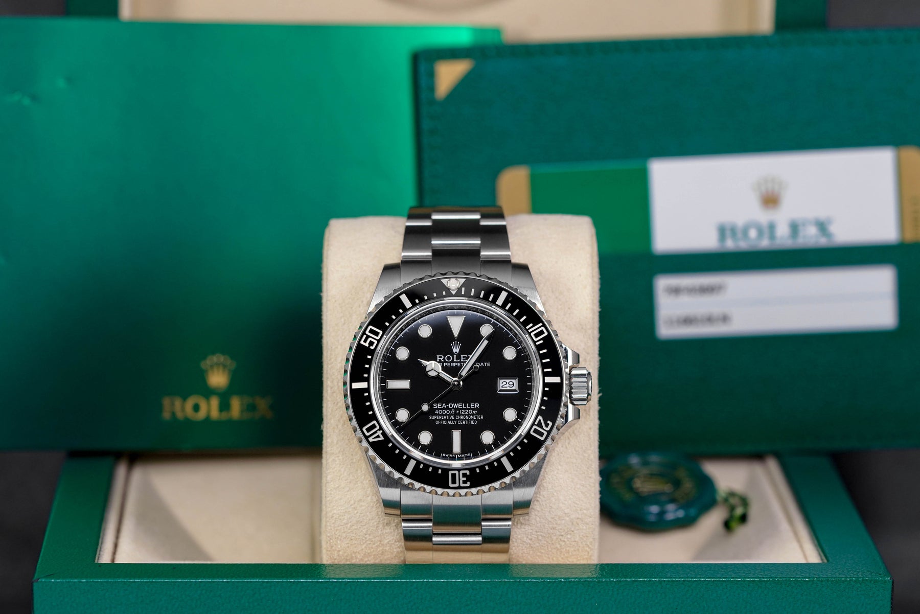 Harga Rolex Sea Dweller 4000 Black Indonesia