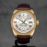 Harga Rolex Sky Dweller Silver Roman Indonesia