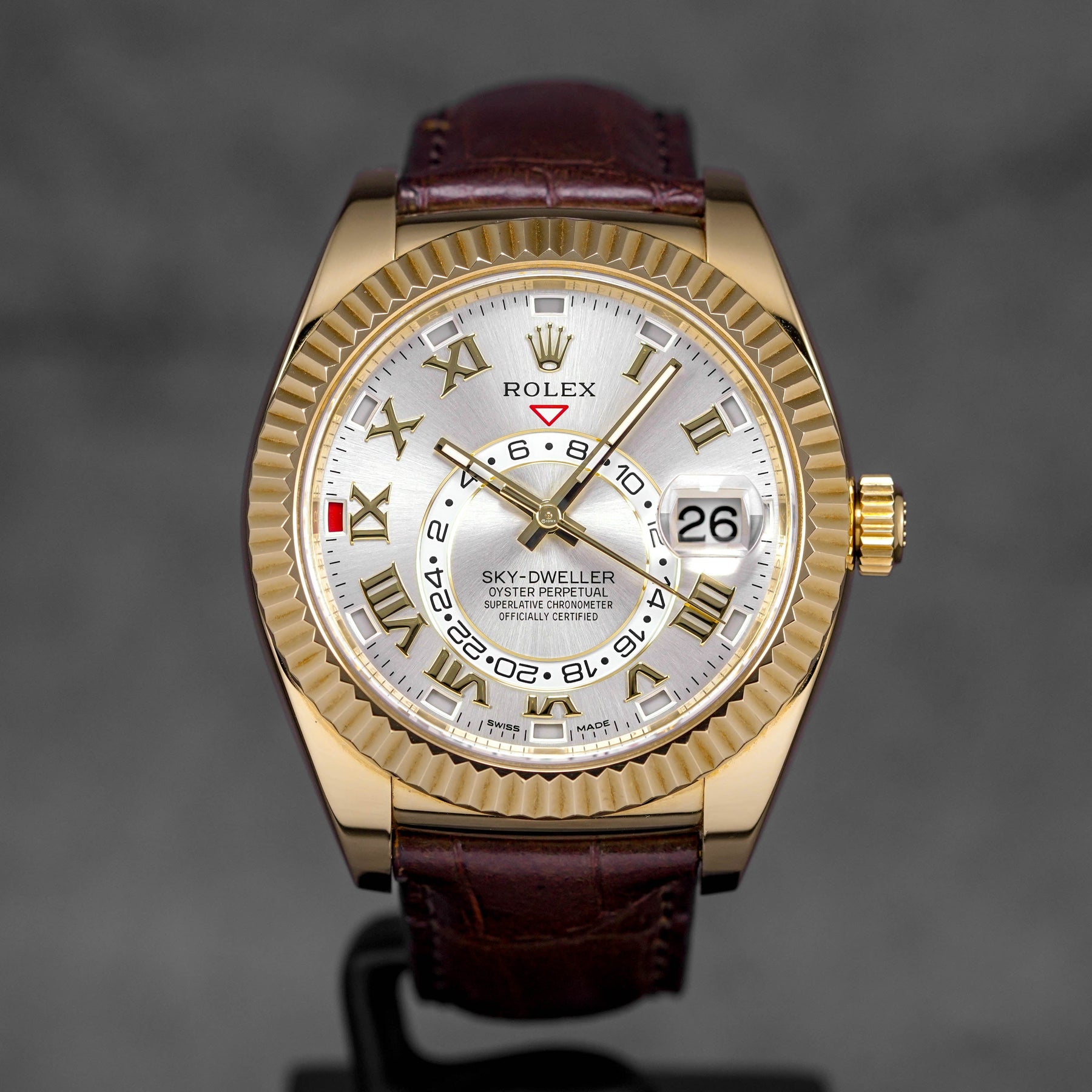 Harga Rolex Sky Dweller Silver Roman Indonesia