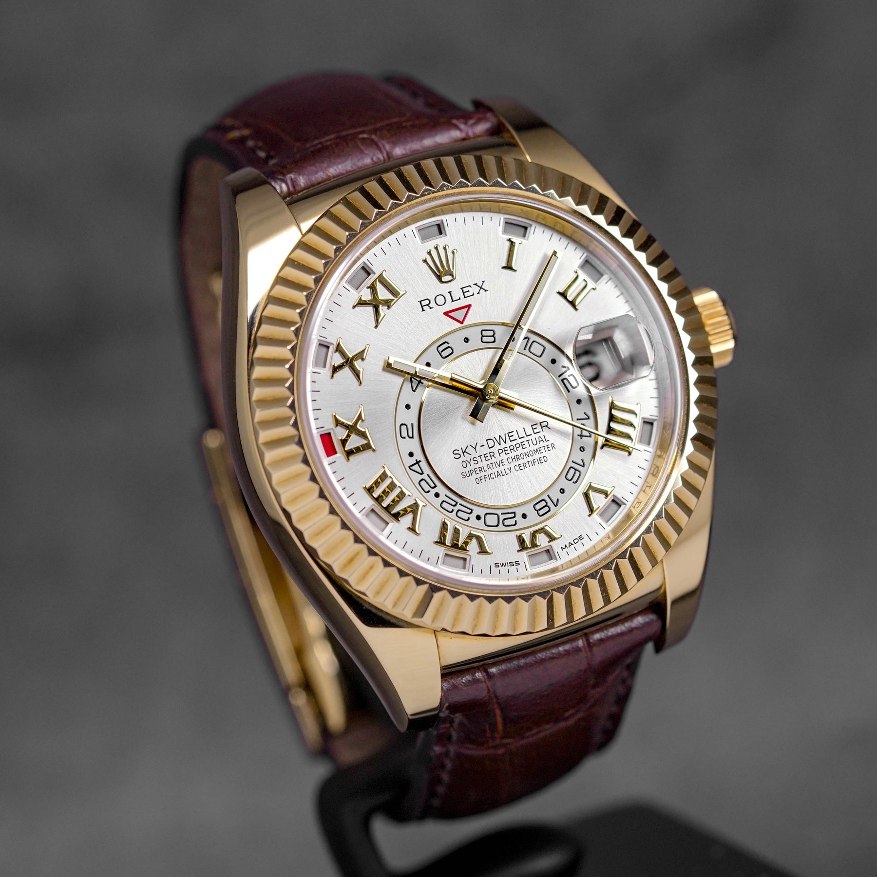 Harga Rolex Sky Dweller Silver Roman Indonesia