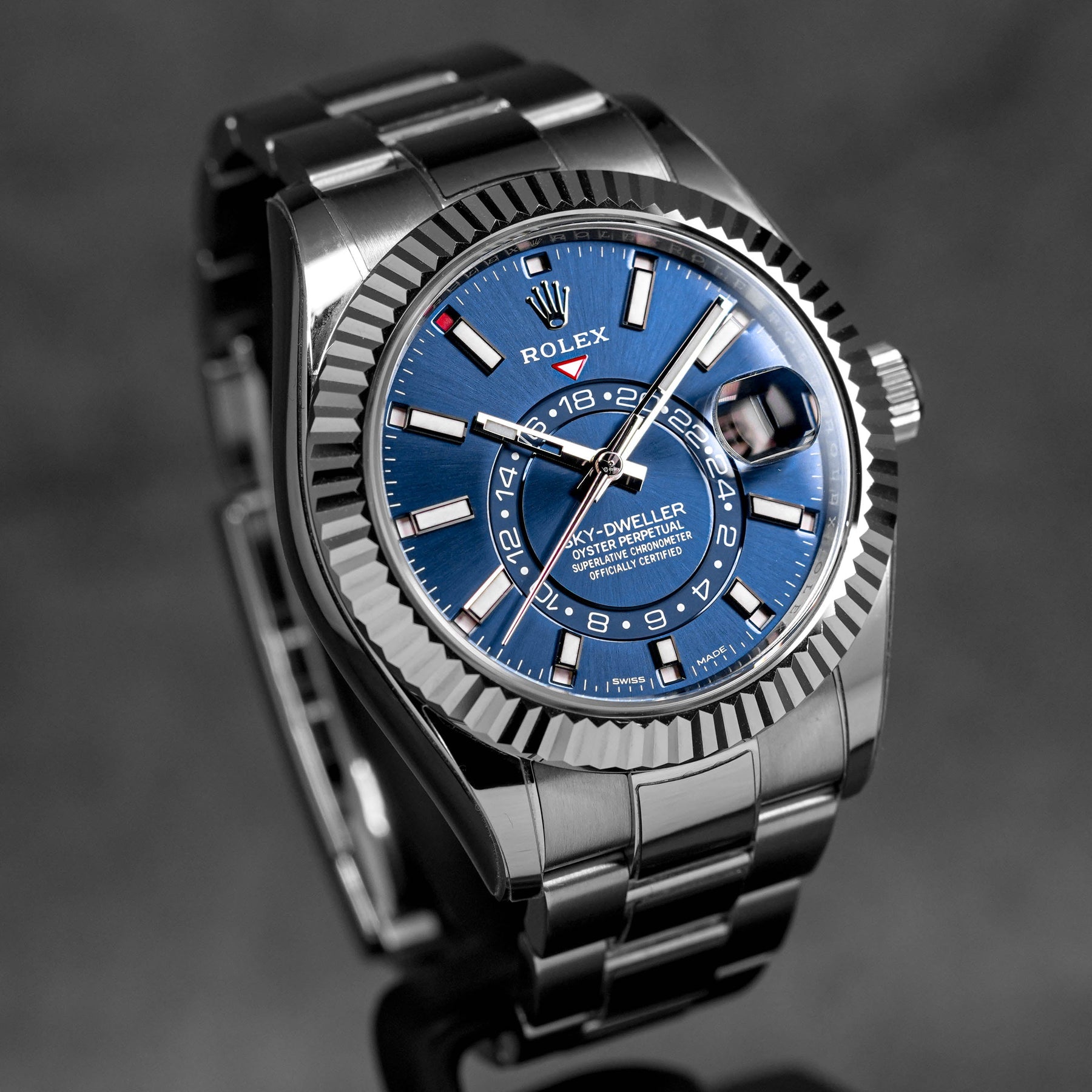 SKY-DWELLER BLUE OYSTER (2022)