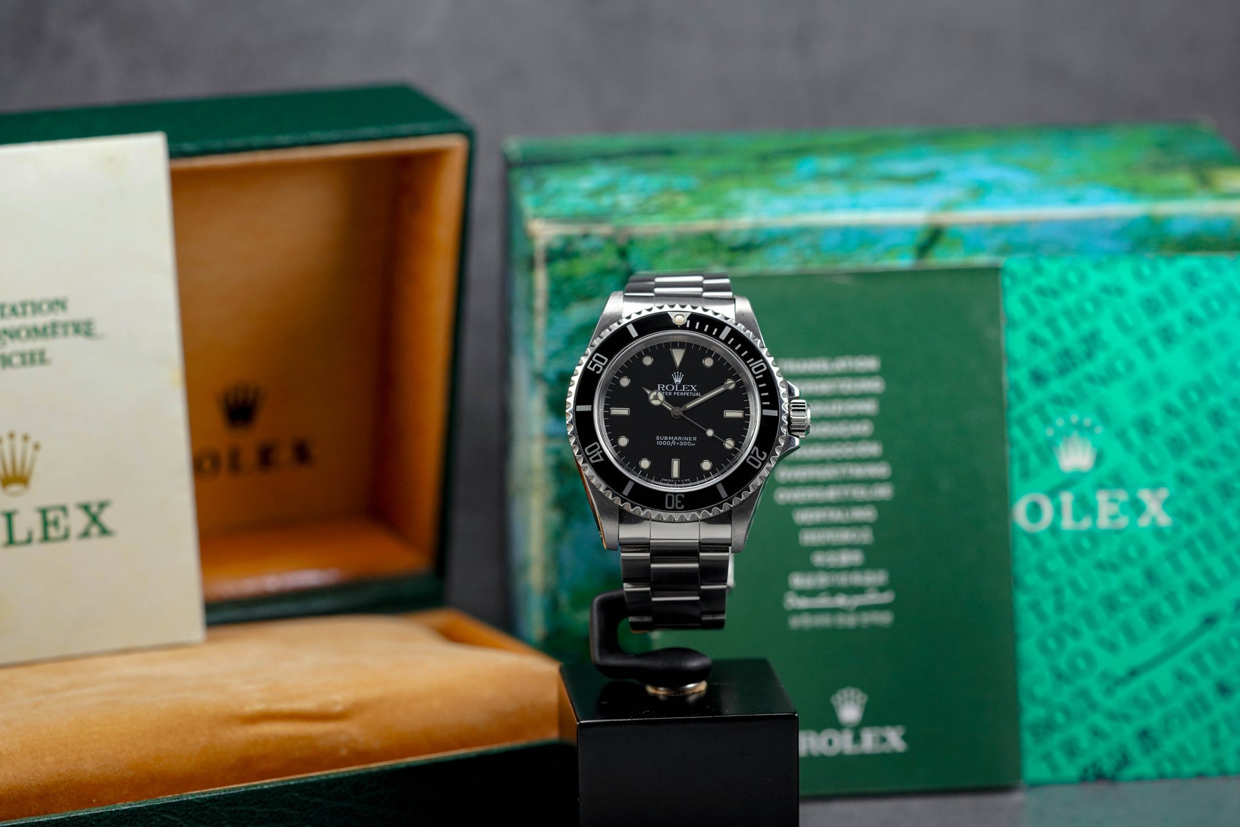 SUBMARINER NO DATE 40MM 14060 2 LINERS 'U SERIES' (CIRCA 1997)