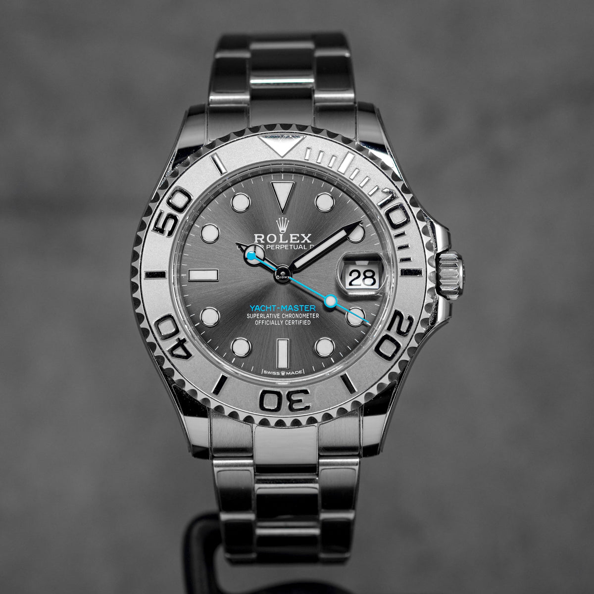 Harga Rolex Yacht Master 37 Rhodium