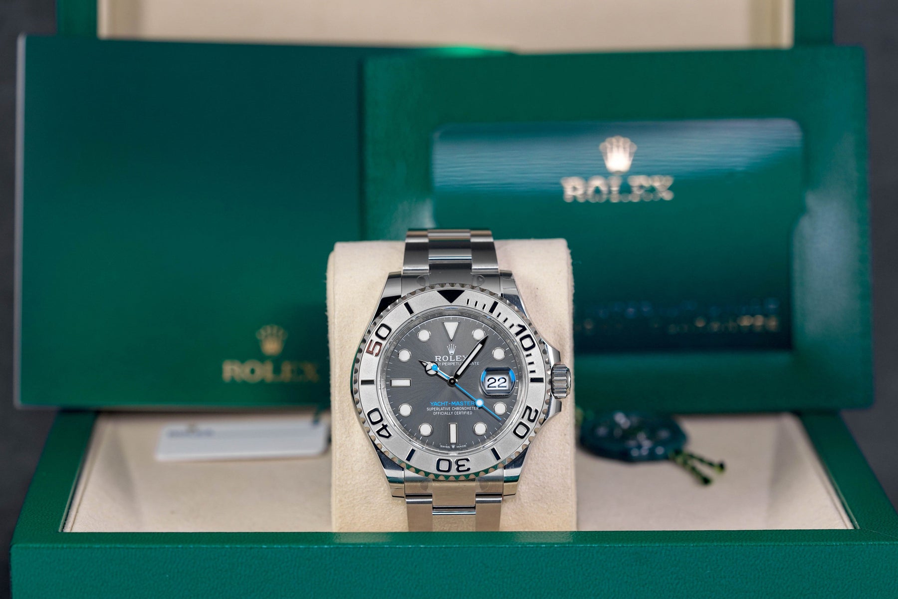Harga Rolex Yacht Master 40 Rhodium Platinum Indonesia