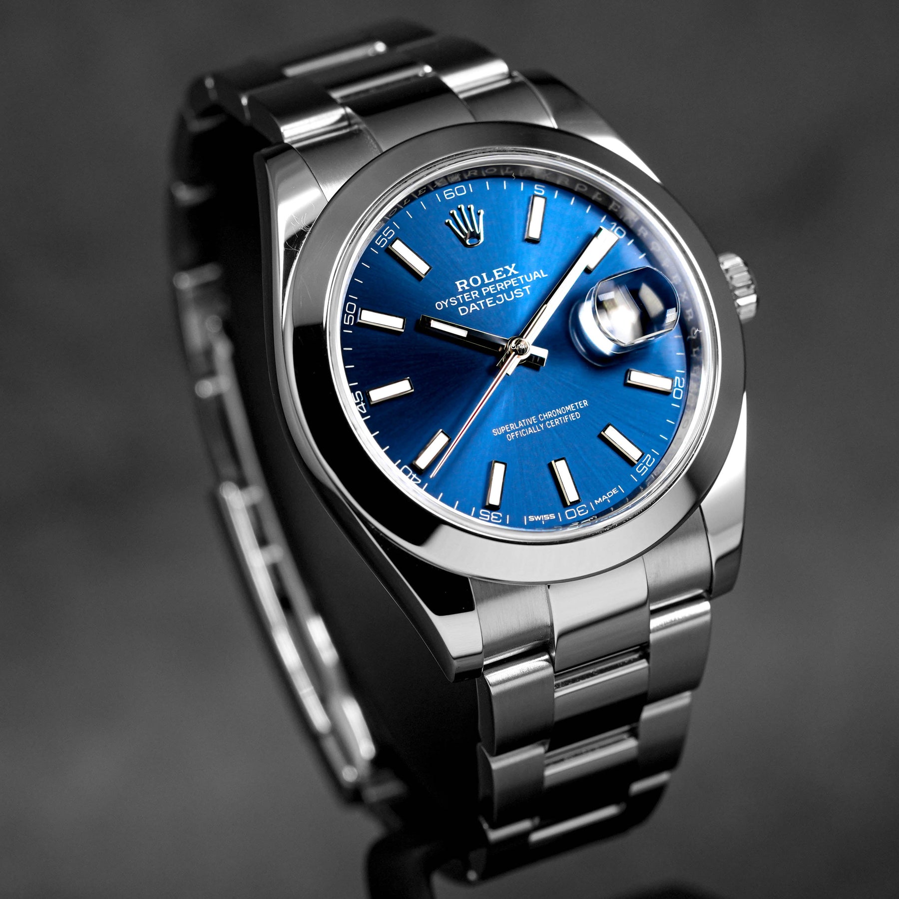 Rolex Datejust Blue