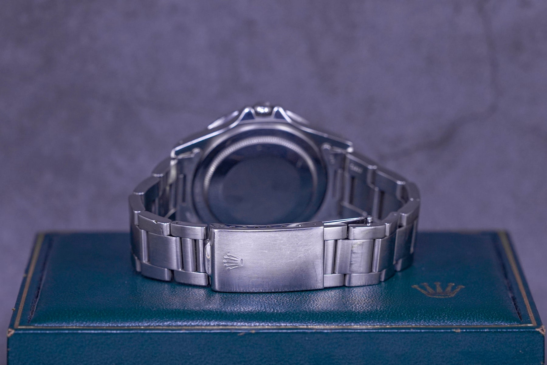 GMT MASTER-II PEPSI 16750 'SWISS T DIAL' (WATCH & BOX, CIRCA 1980)