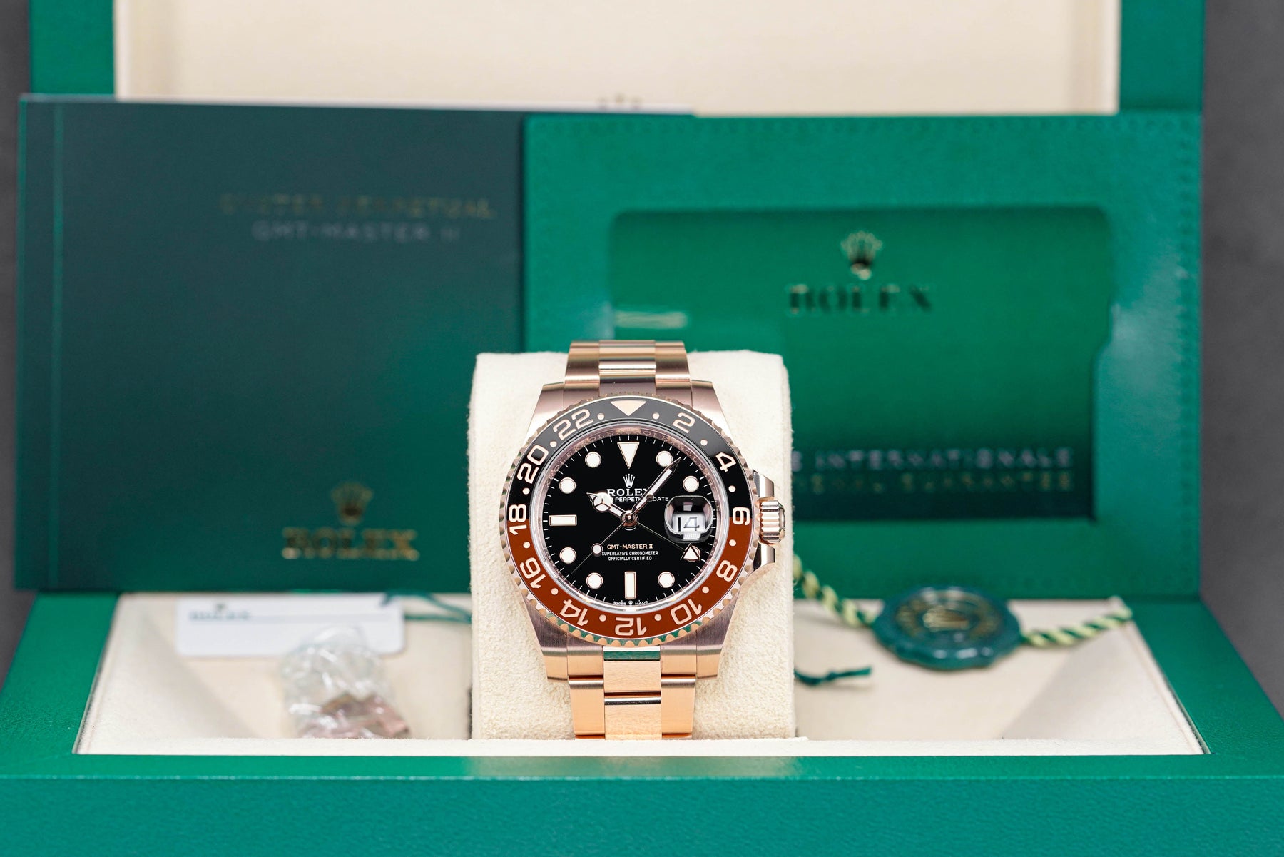 GMT MASTER-II ROOTBEER ROSEGOLD (2022)