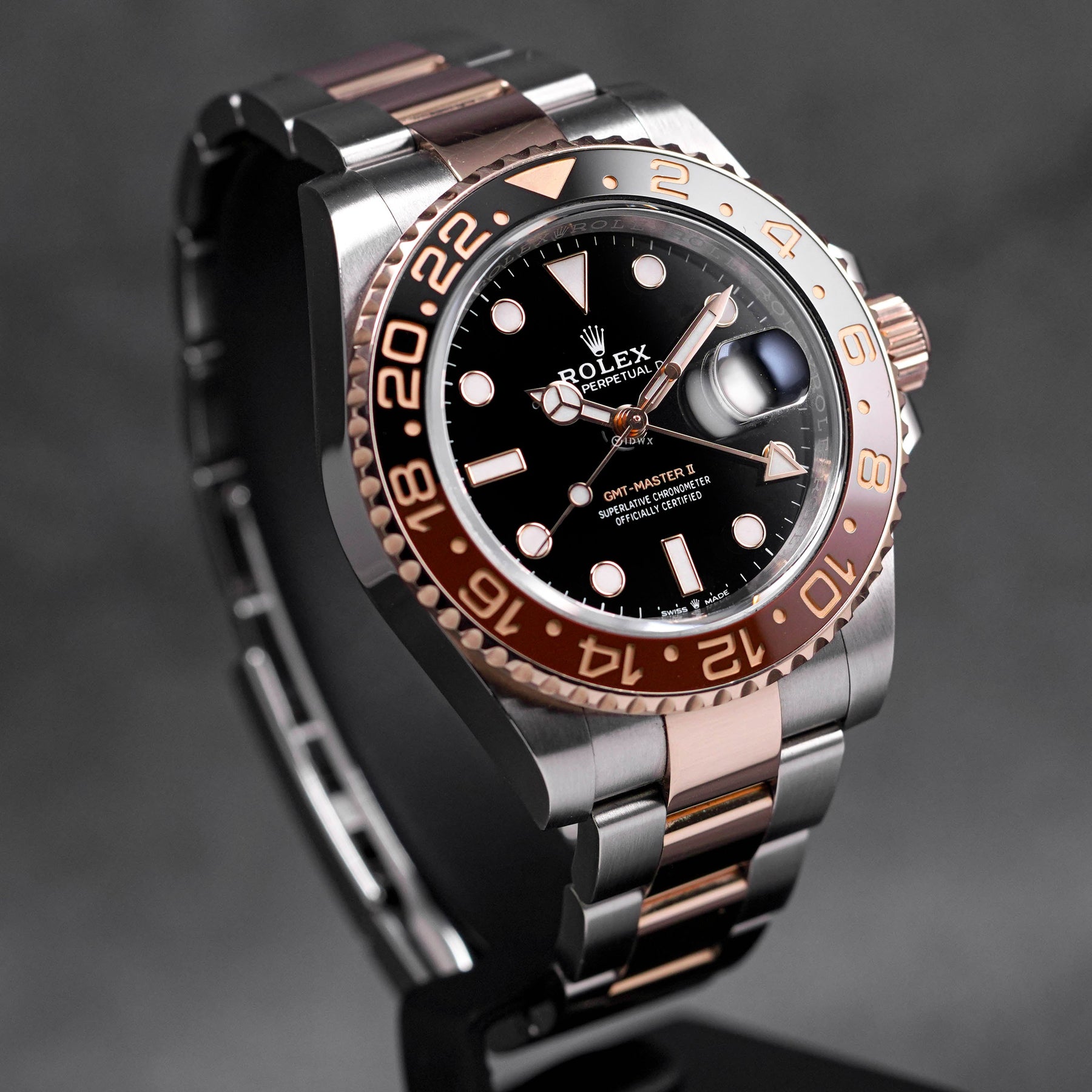 GMT MASTER-II TWOTONE ROSEGOLD ROOTBEER (2019)
