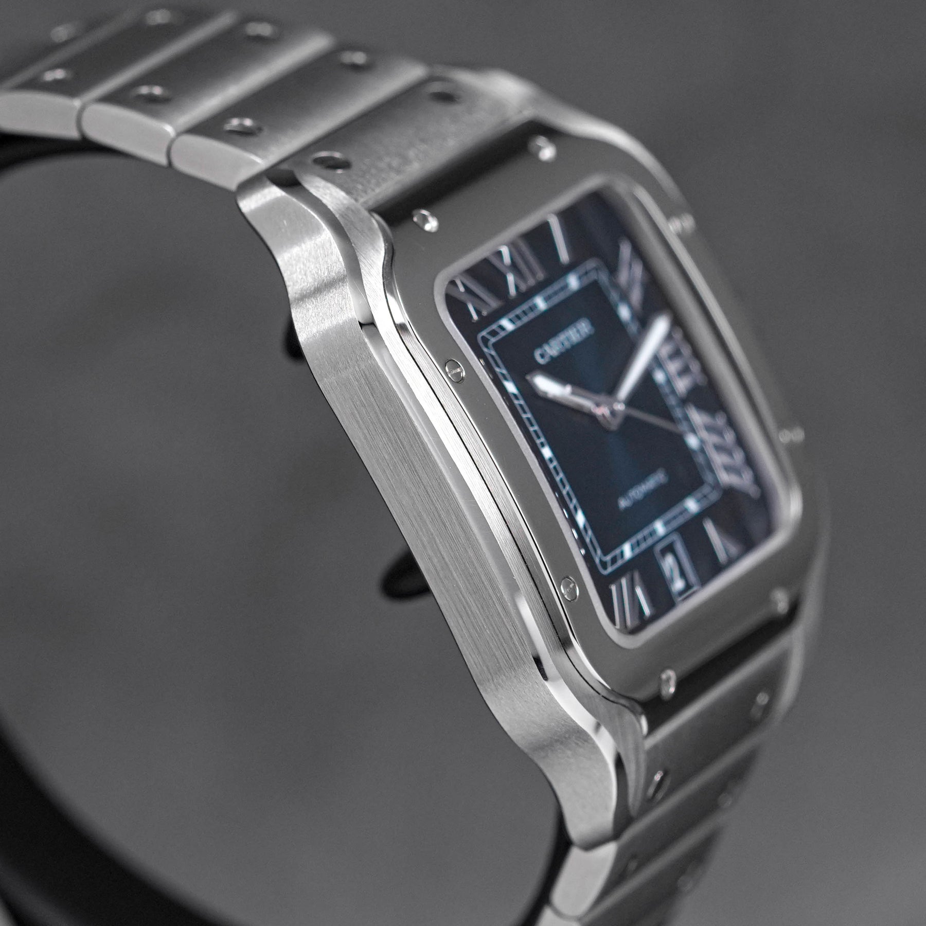 SANTOS DE CARTIER L BLUE DIAL (2022)