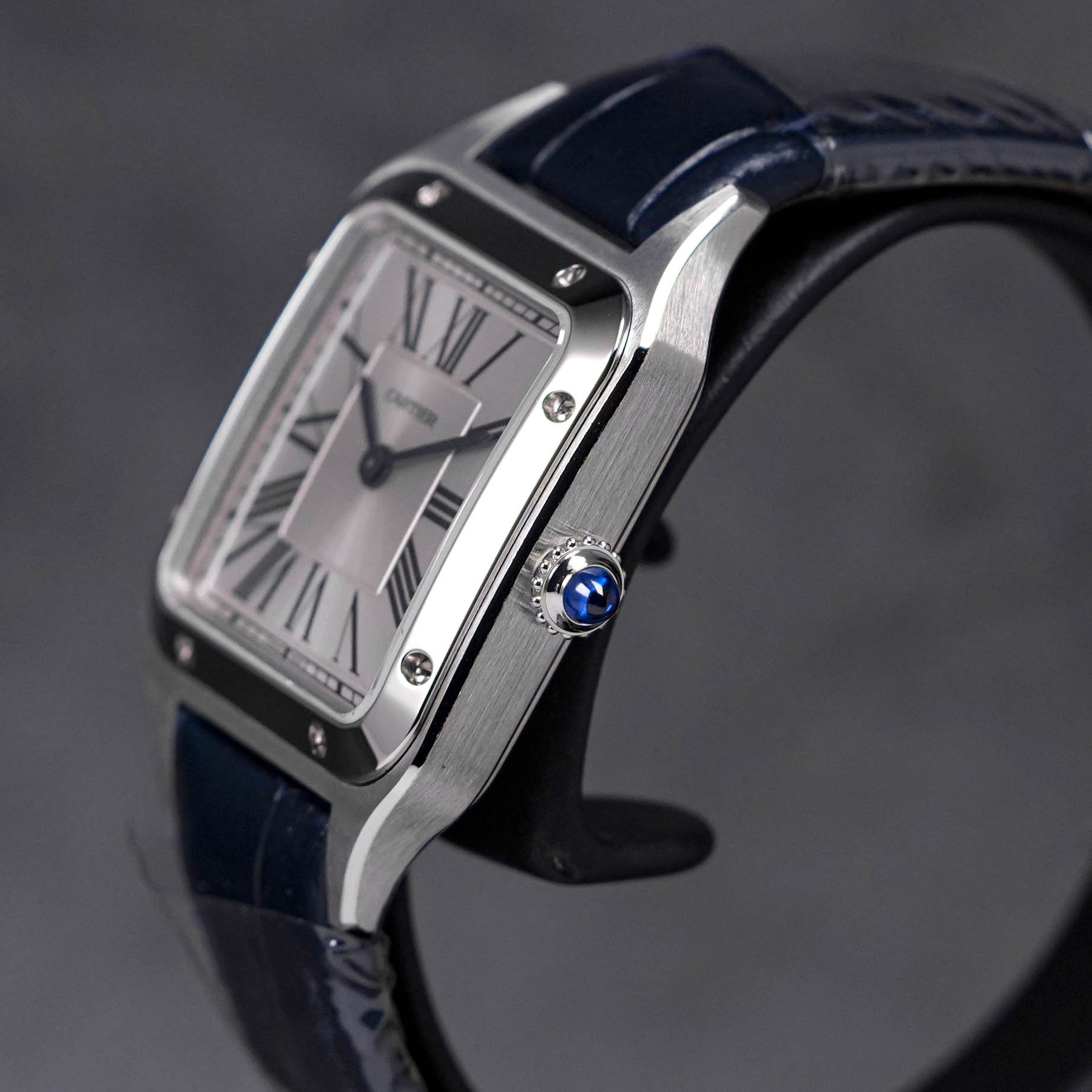 SANTOS DUMONT S QUARTZ SILVER DIAL (2023)