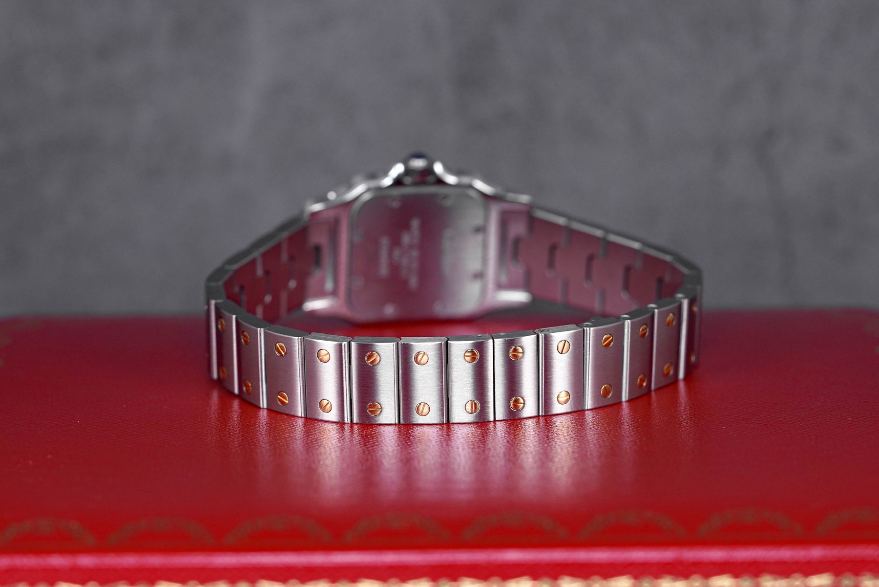 SANTOS GALBEE TWOTONE YELLOWGOLD WHITE DIAL (2011)
