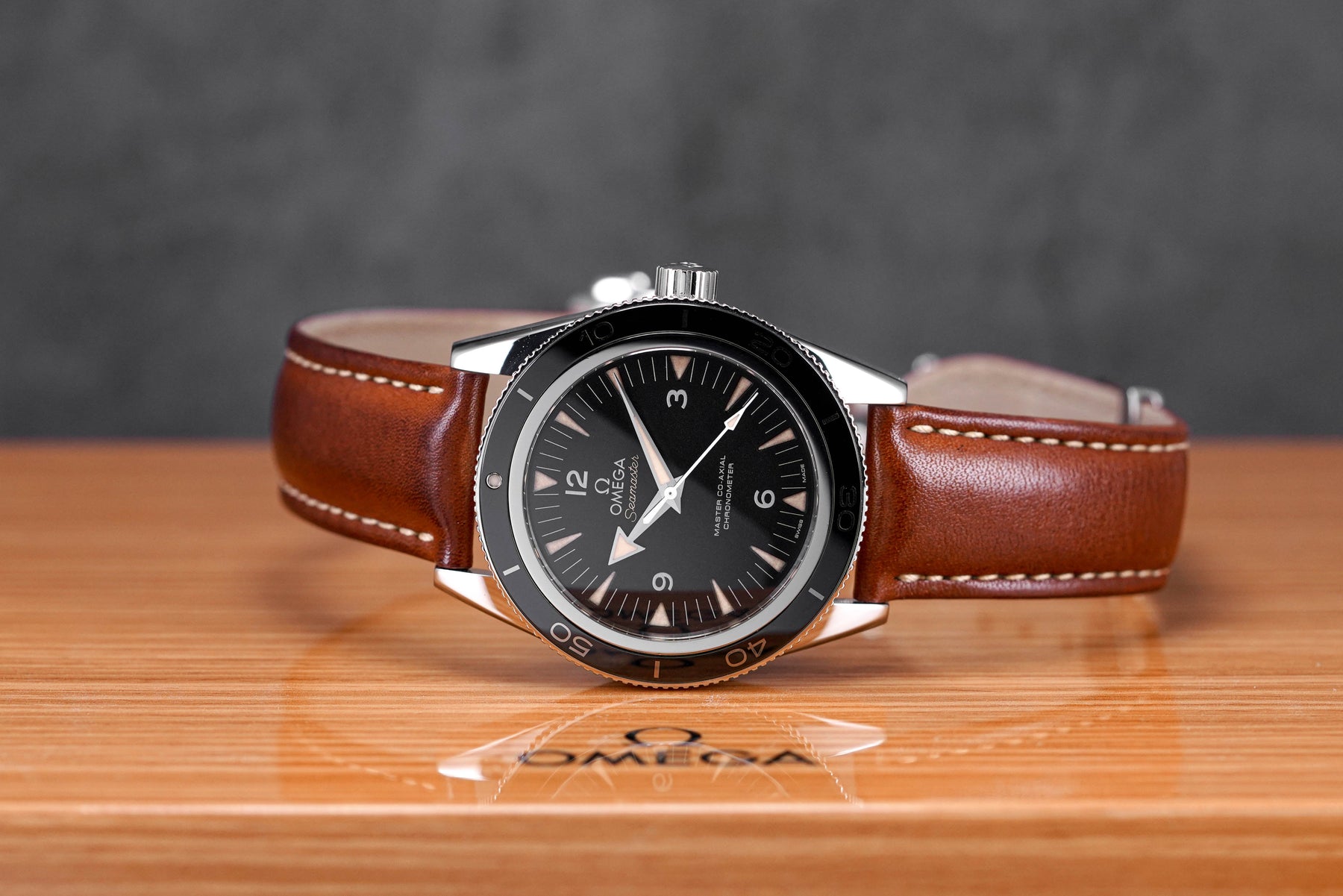 SEAMASTER 300 MASTER CO‑AXIAL CHRONOMETER BLACK DIAL (2017)