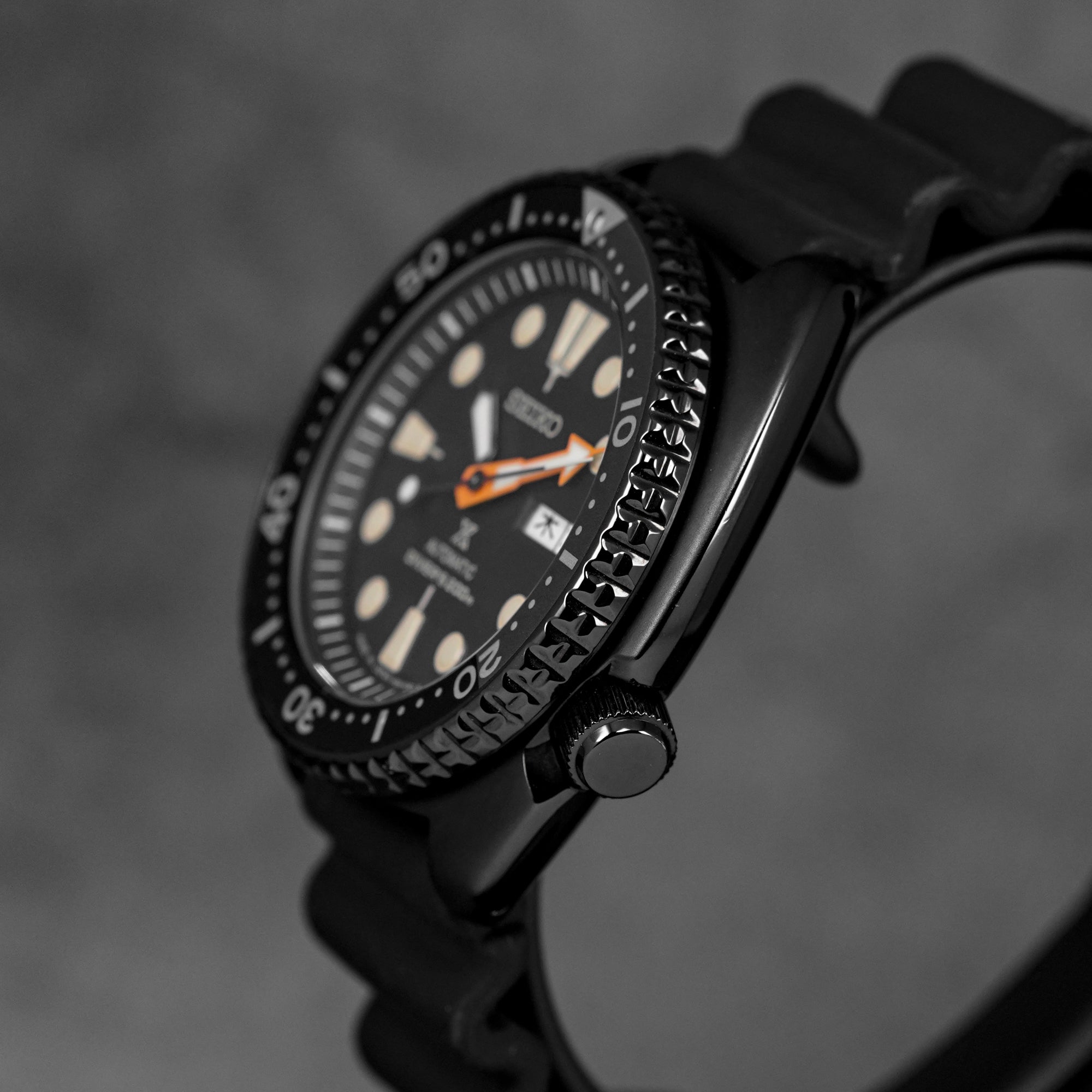 PROSPEX DIVER BLACK JDM 'NINJA TURTLE' LIMITED EDITION (UNDATED)