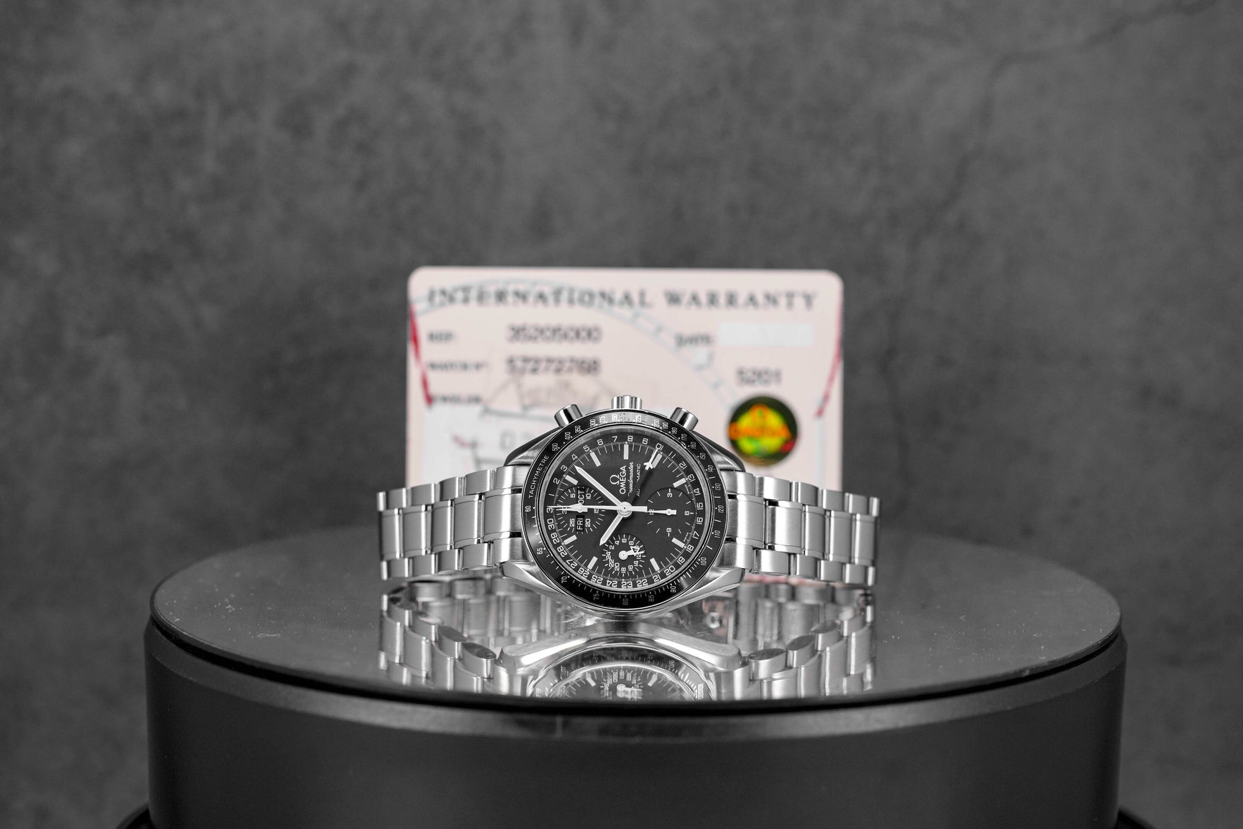SPEEDMASTER DAY DATE BLACK DIAL (UNDATED)