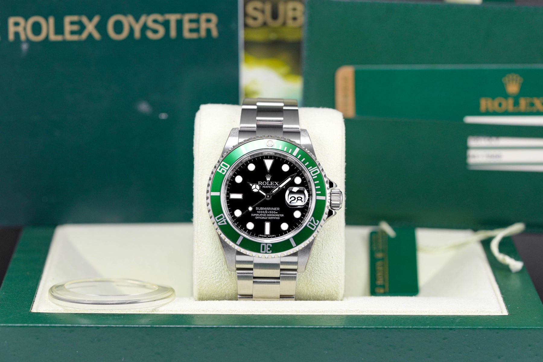 Rolex Submariner Date Kermit 16610LV