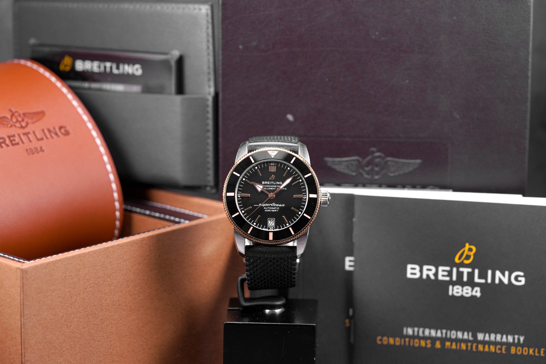 Breitling Superocean Rosegold