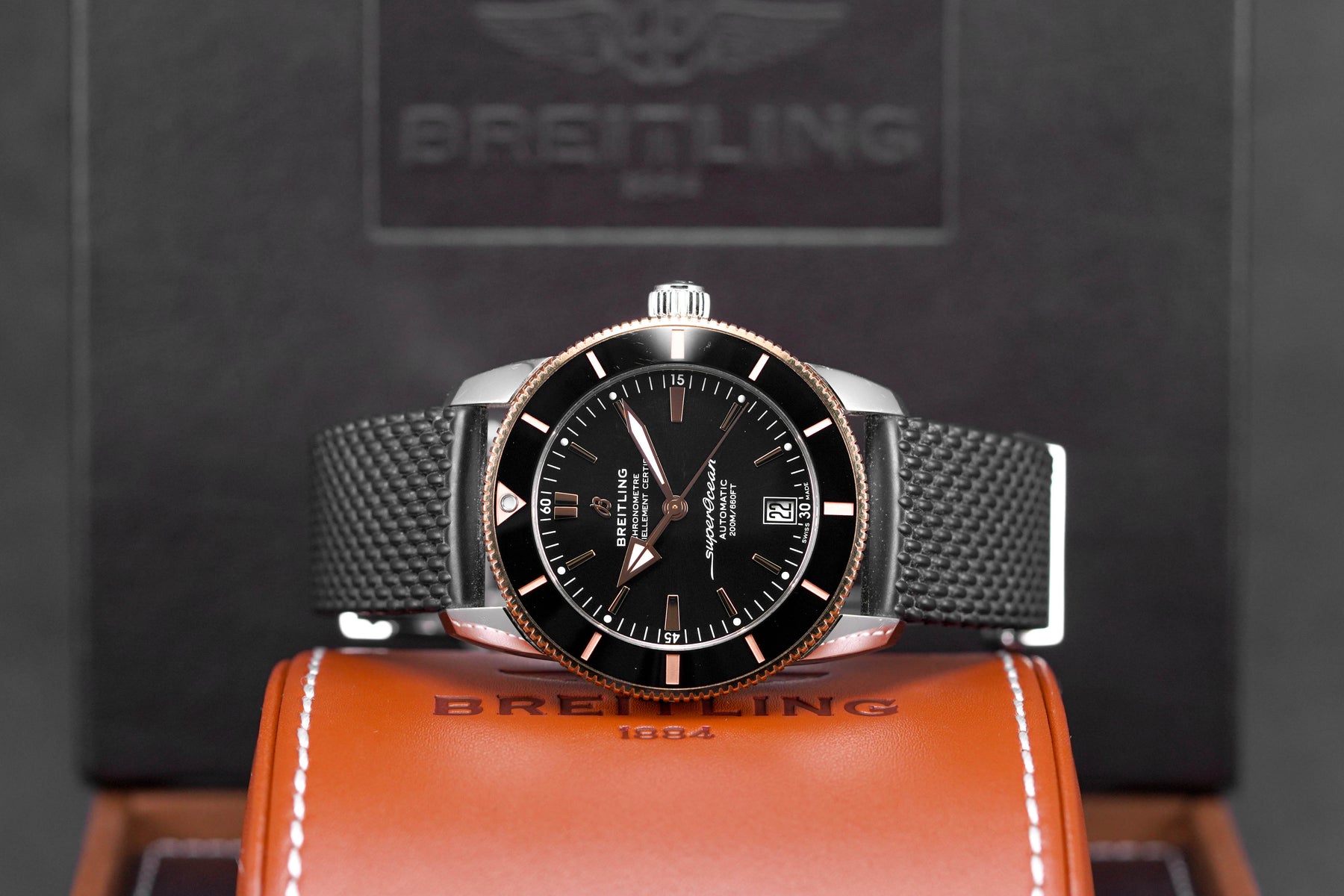 Breitling Superocean Rosegold