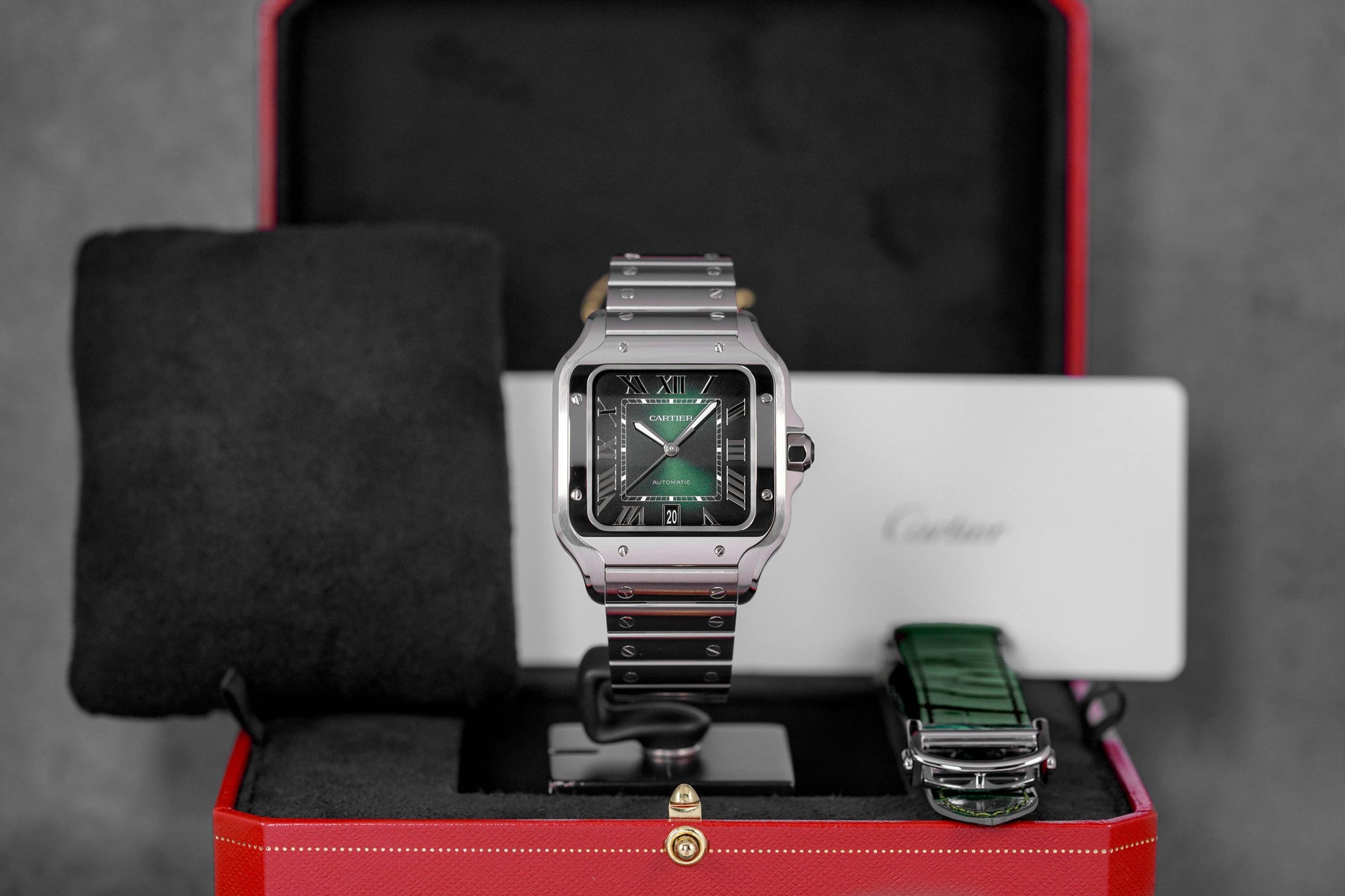 Harga Santos De Cartier L Green