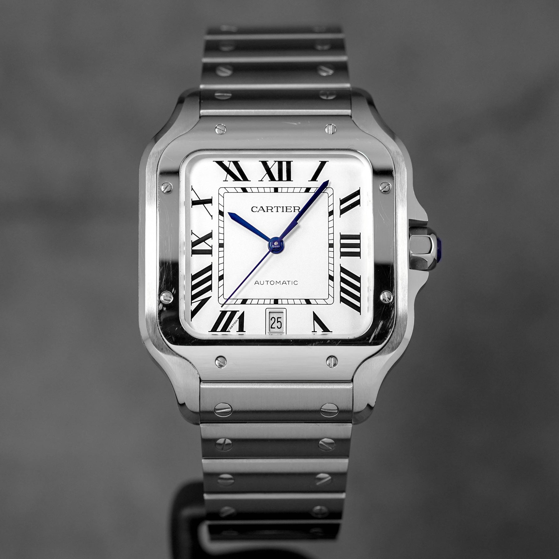Harga Santos De Cartier L Silver