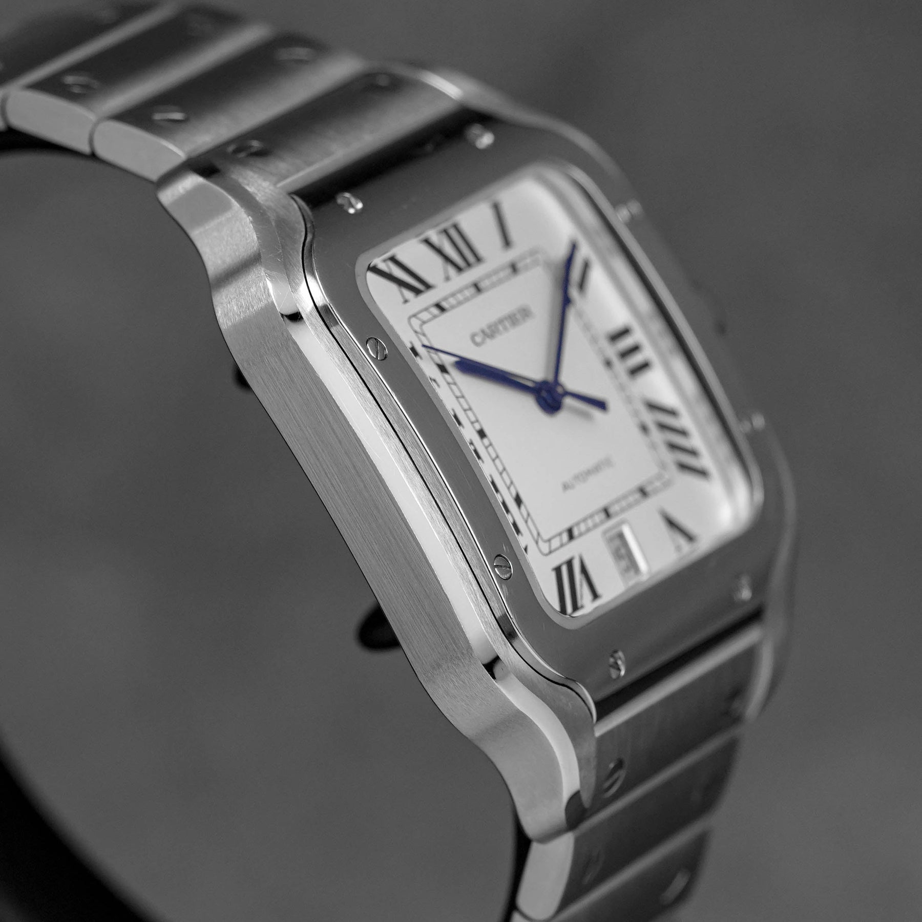 Harga Santos De Cartier L Silver